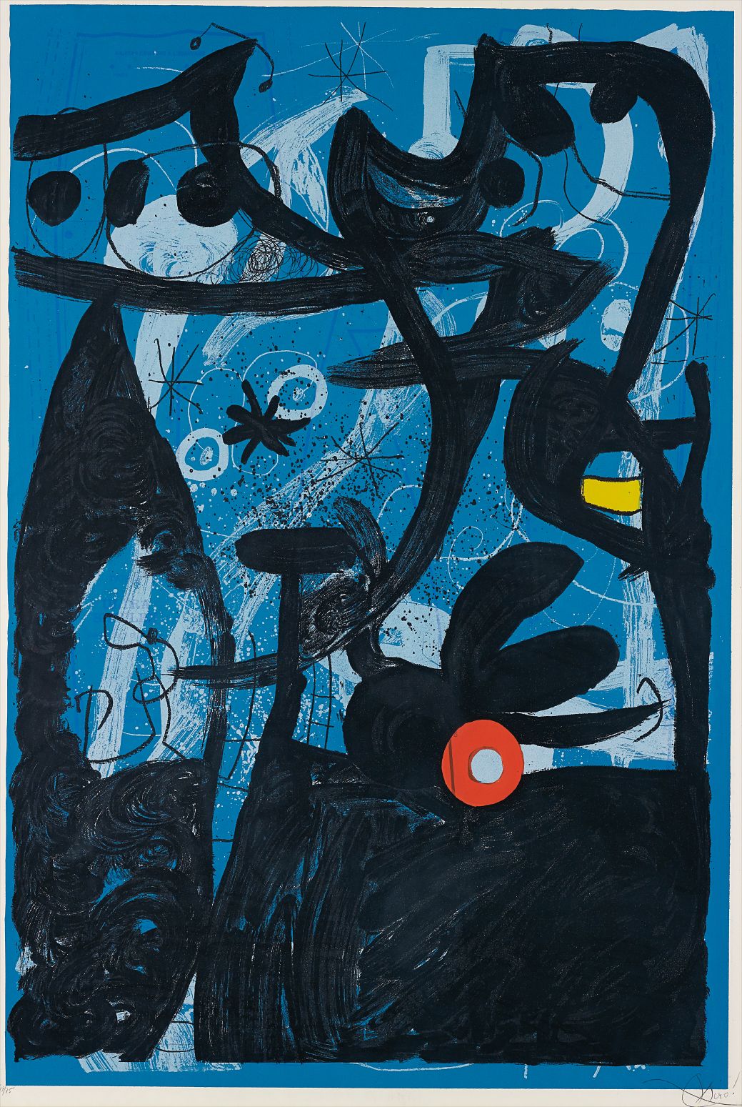 Joan Miró — Défilé de mannequins en Laponie (Models Parade in Lapland)