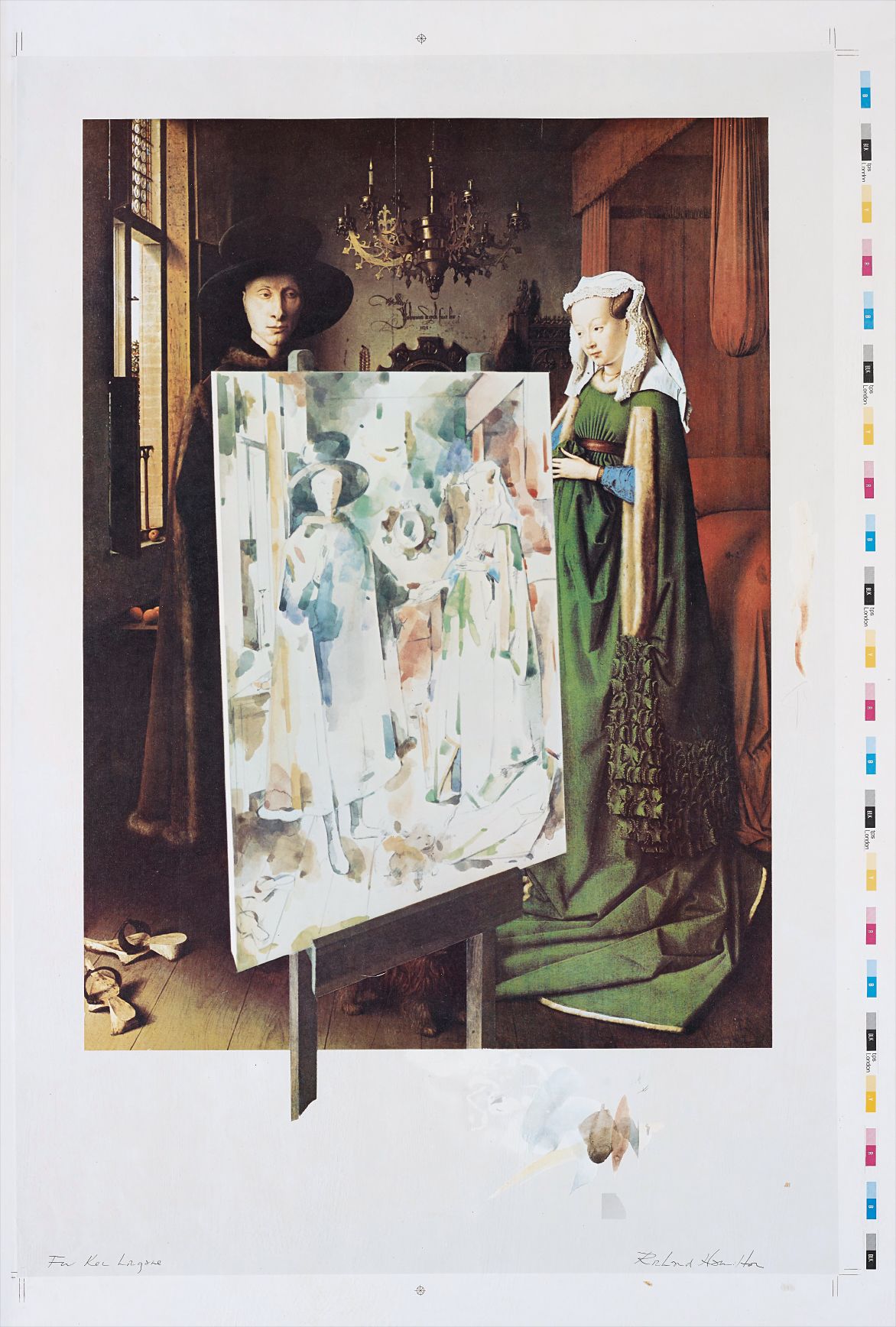 Richard Hamilton — The Arnolfini Marriage