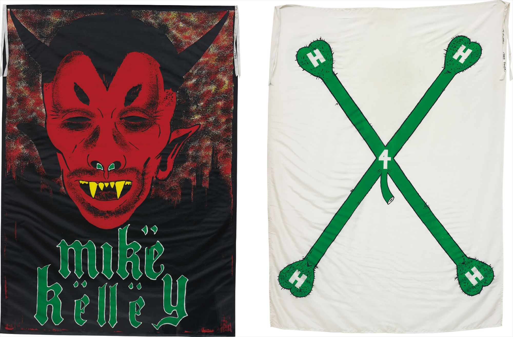 Mike Kelley — Satan's Nostrils; and Hangin'-Heavy-Hairy-Horny (Sweat)