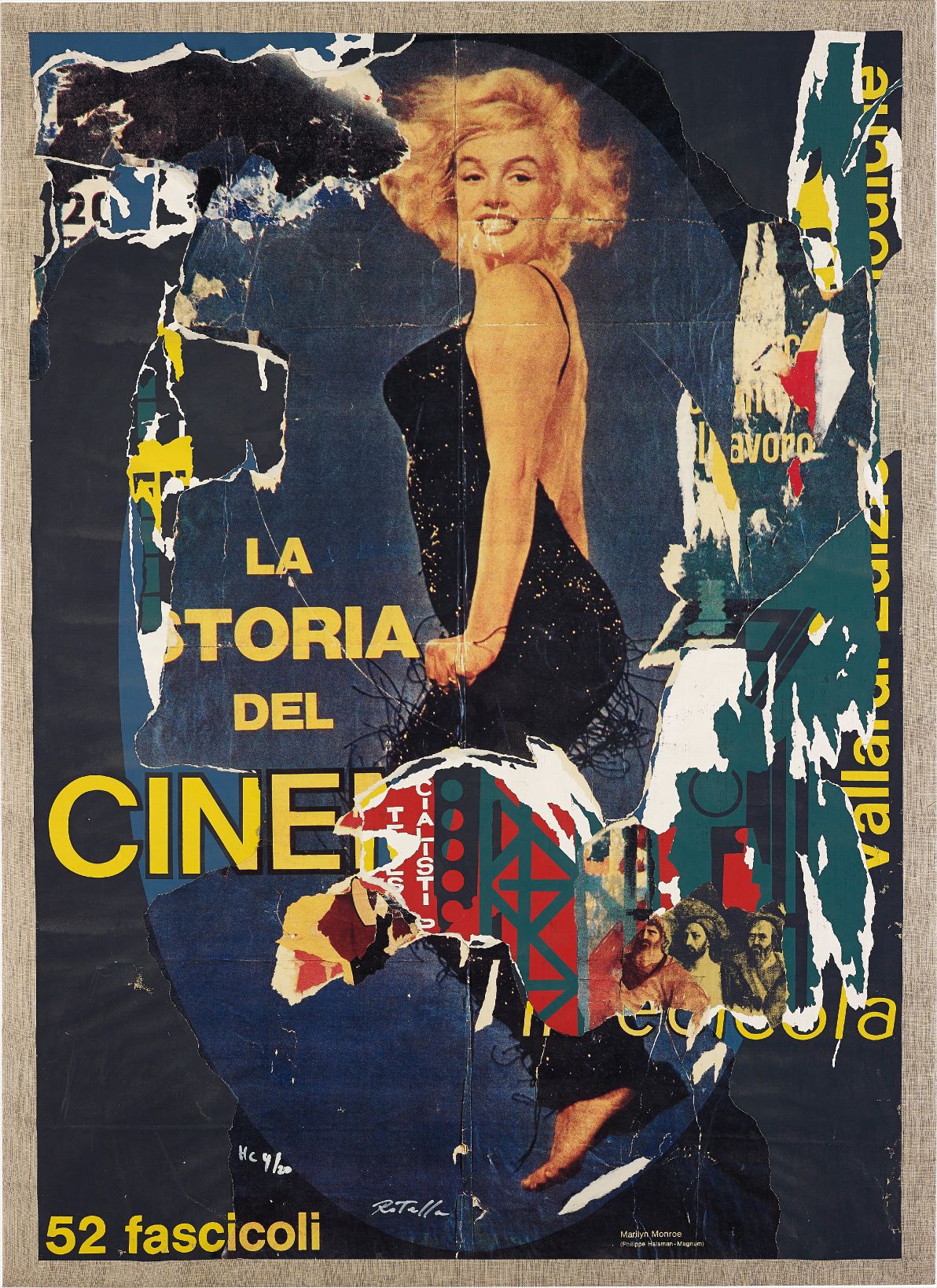 Mimmo Rotella — Marilyn bellezza eterna