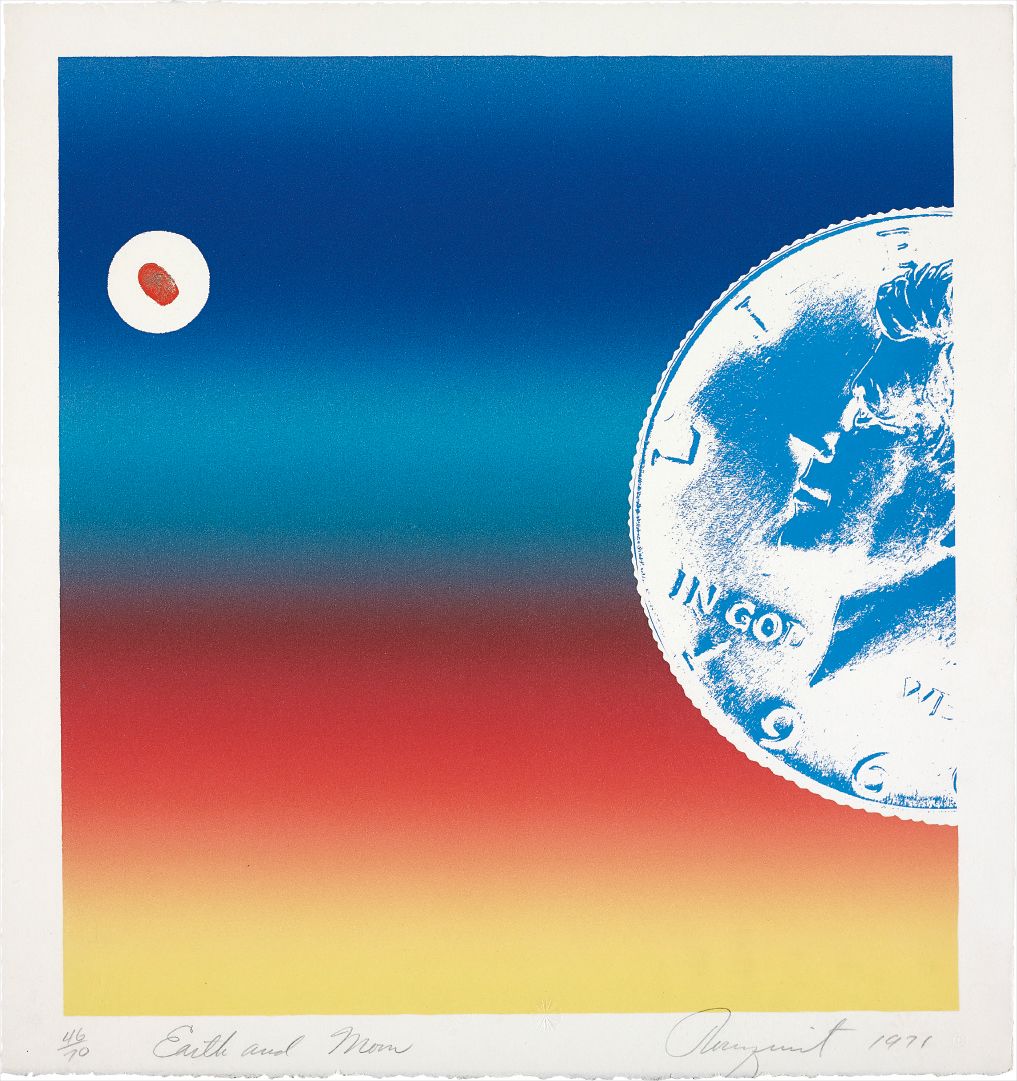 James Rosenquist — Earth and Moon
