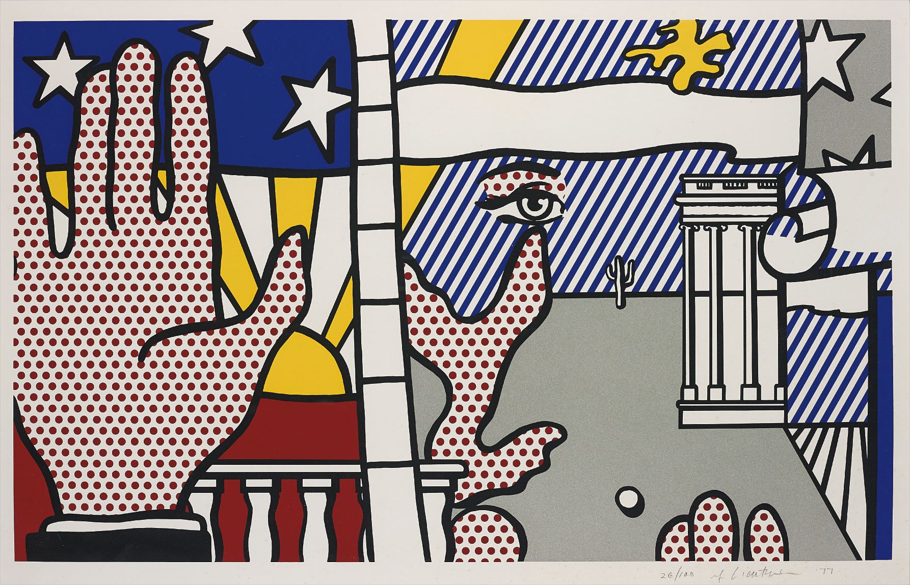Roy Lichtenstein — Inaugural Print, from Inaugural Impressions