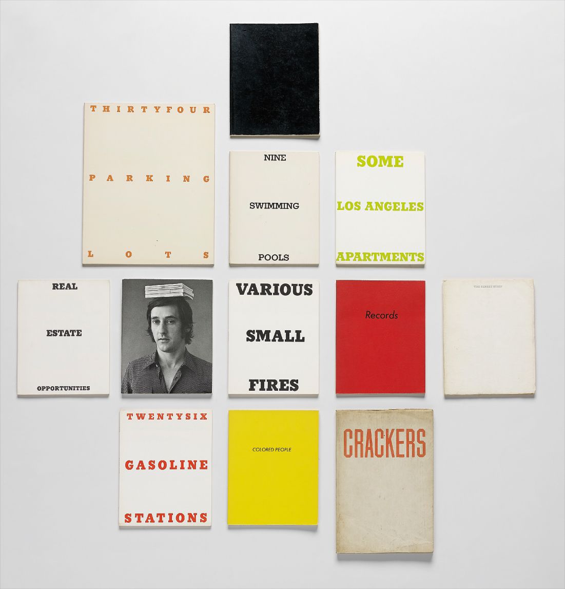 Ed Ruscha — Group of artist's books (11); and Picturing Ed: Jerry McMillan’s Photographs of Ed Ruscha, 1958-1972 (1)
