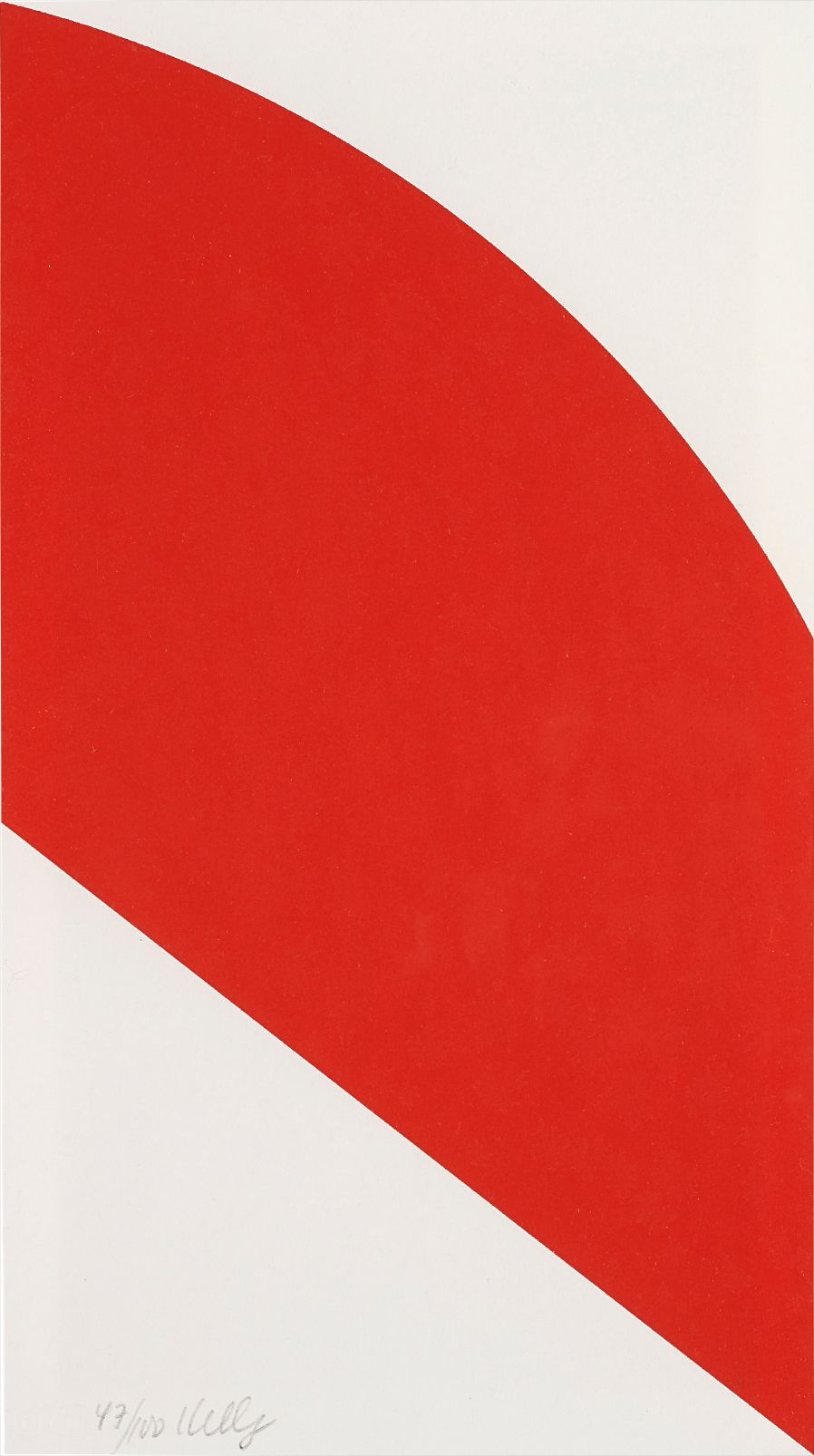 Ellsworth Kelly — Red Curve
