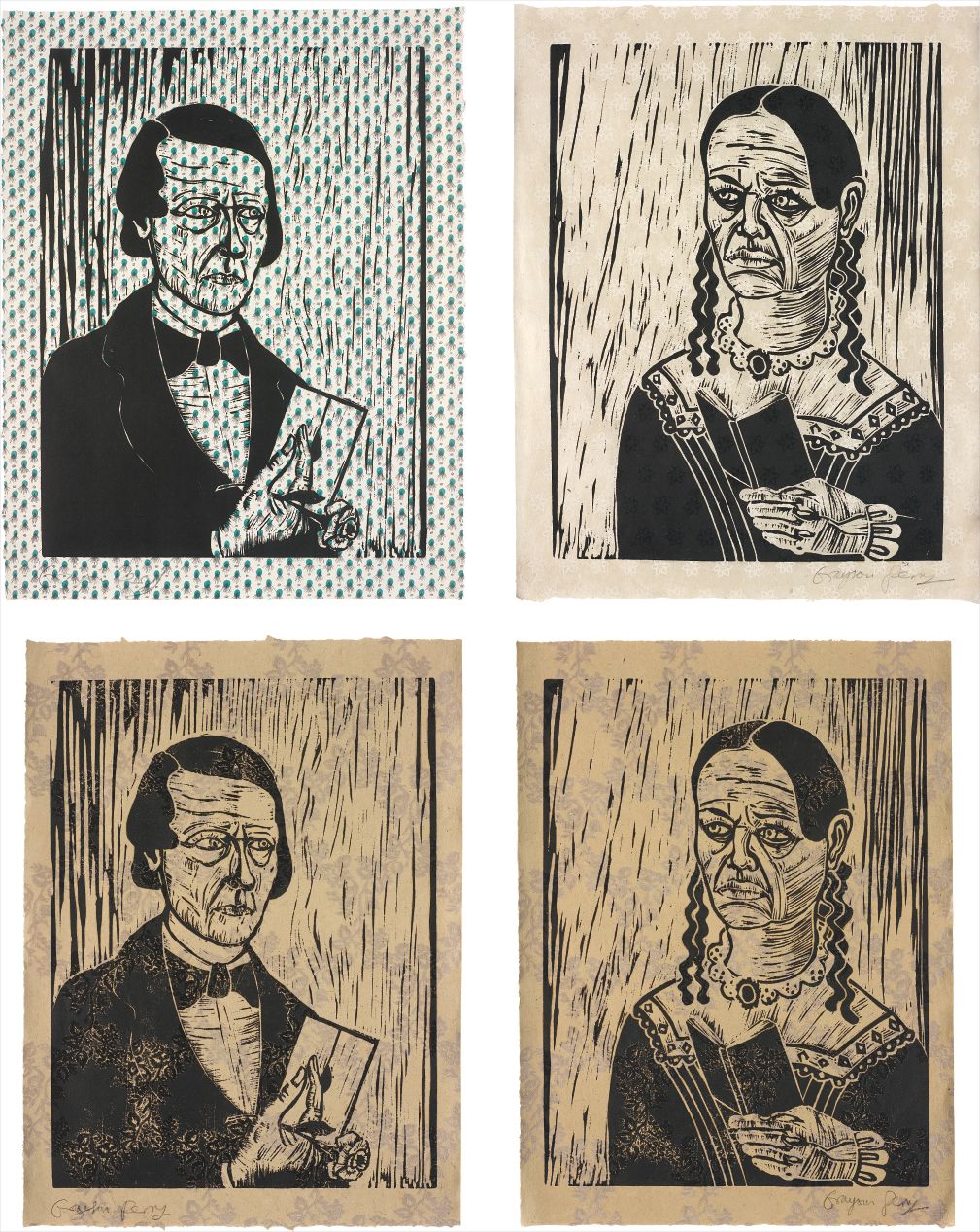 Grayson Perry — Mr and Mrs Perry; and Mr and Mrs Perry