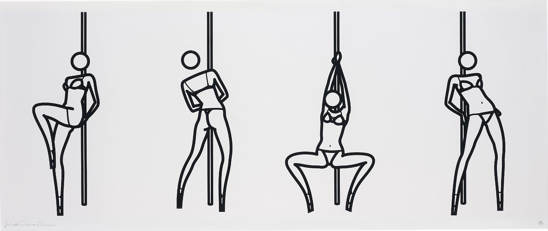 Julian Opie — This is Shahnoza 4