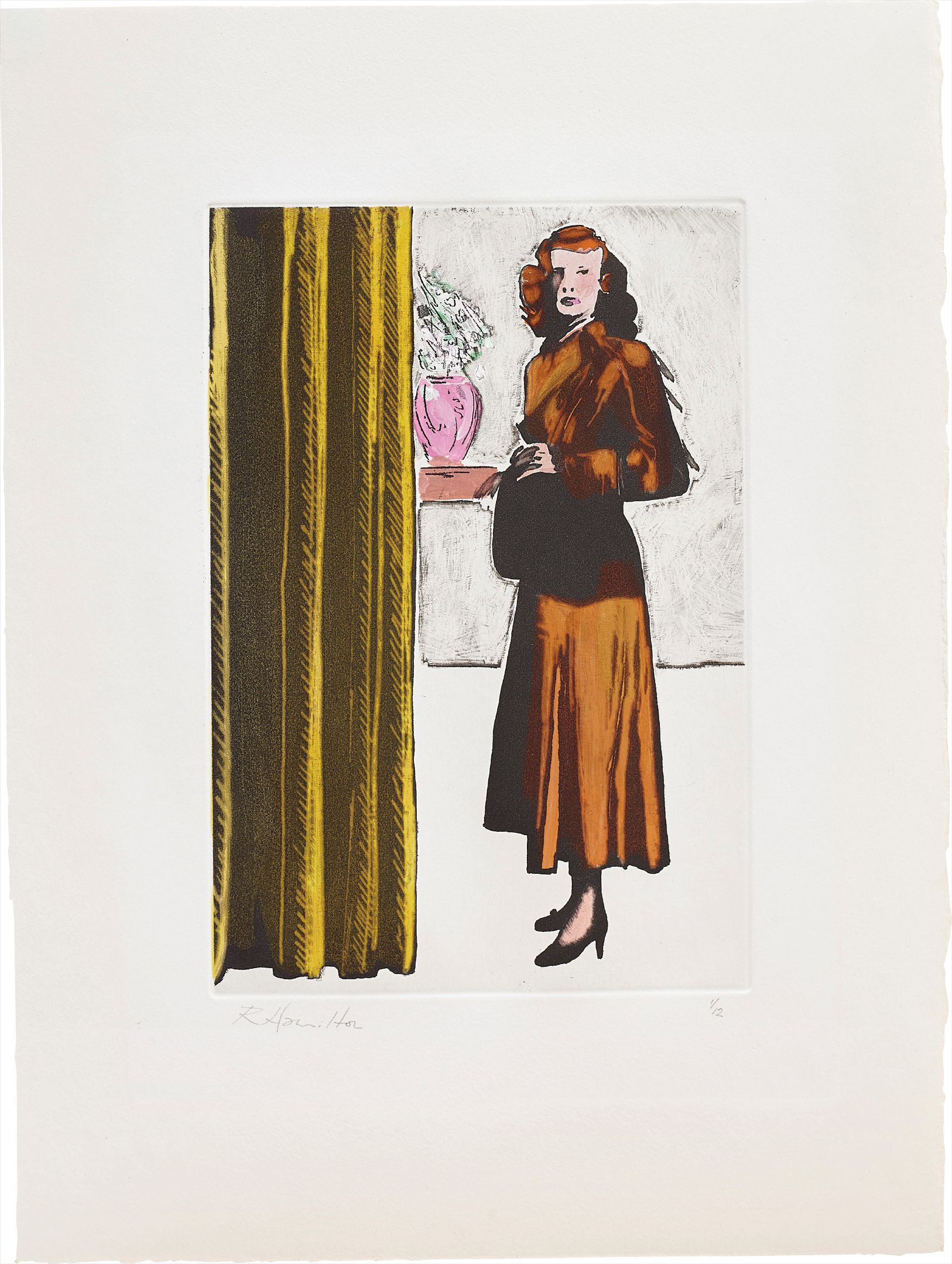 Richard Hamilton — Patricia Knight I (coloured)