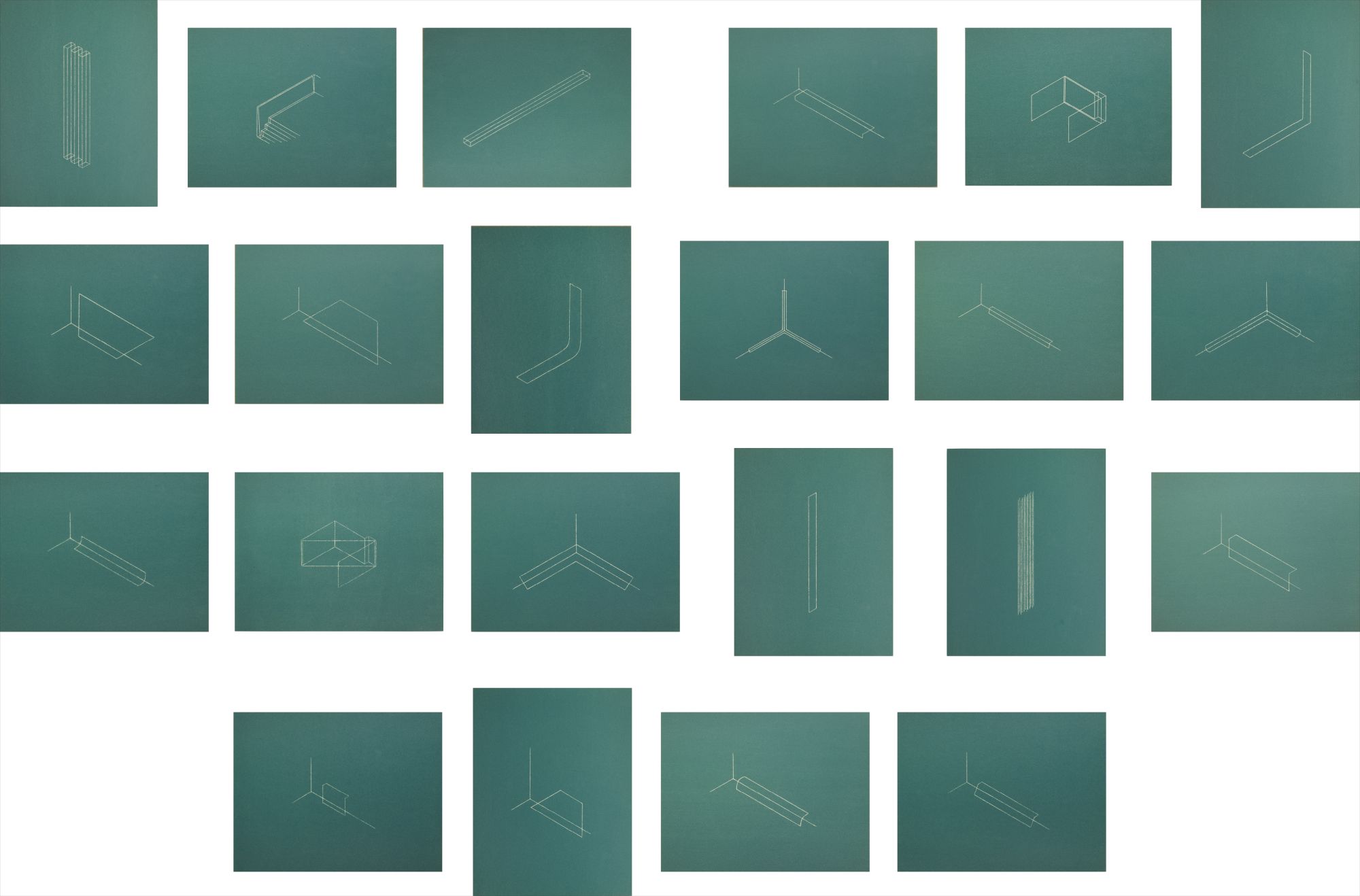 Fred Sandback — Twenty-two Constructions from 1967