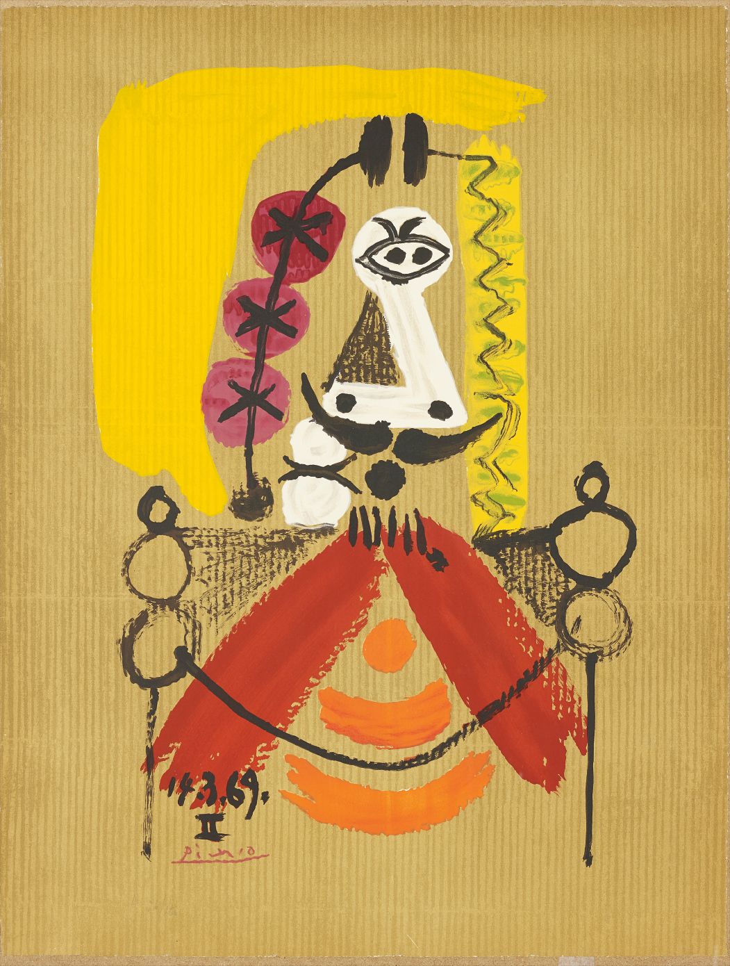 Pablo Picasso — Portrait imaginaire (Imaginary Portrait): one plate