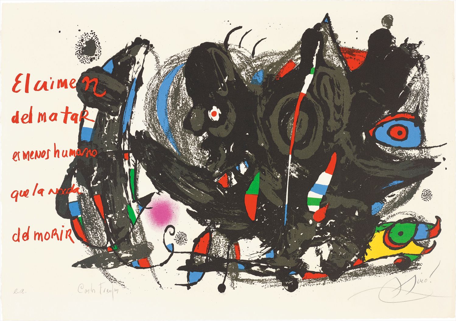 Joan Miró — Poemas para Mirar (Poems to Watch)