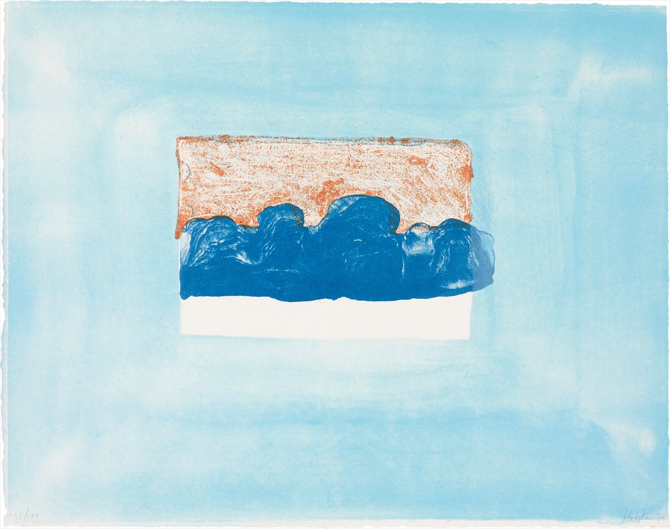 Howard Hodgkin — After Luke Howard, from For John Constable