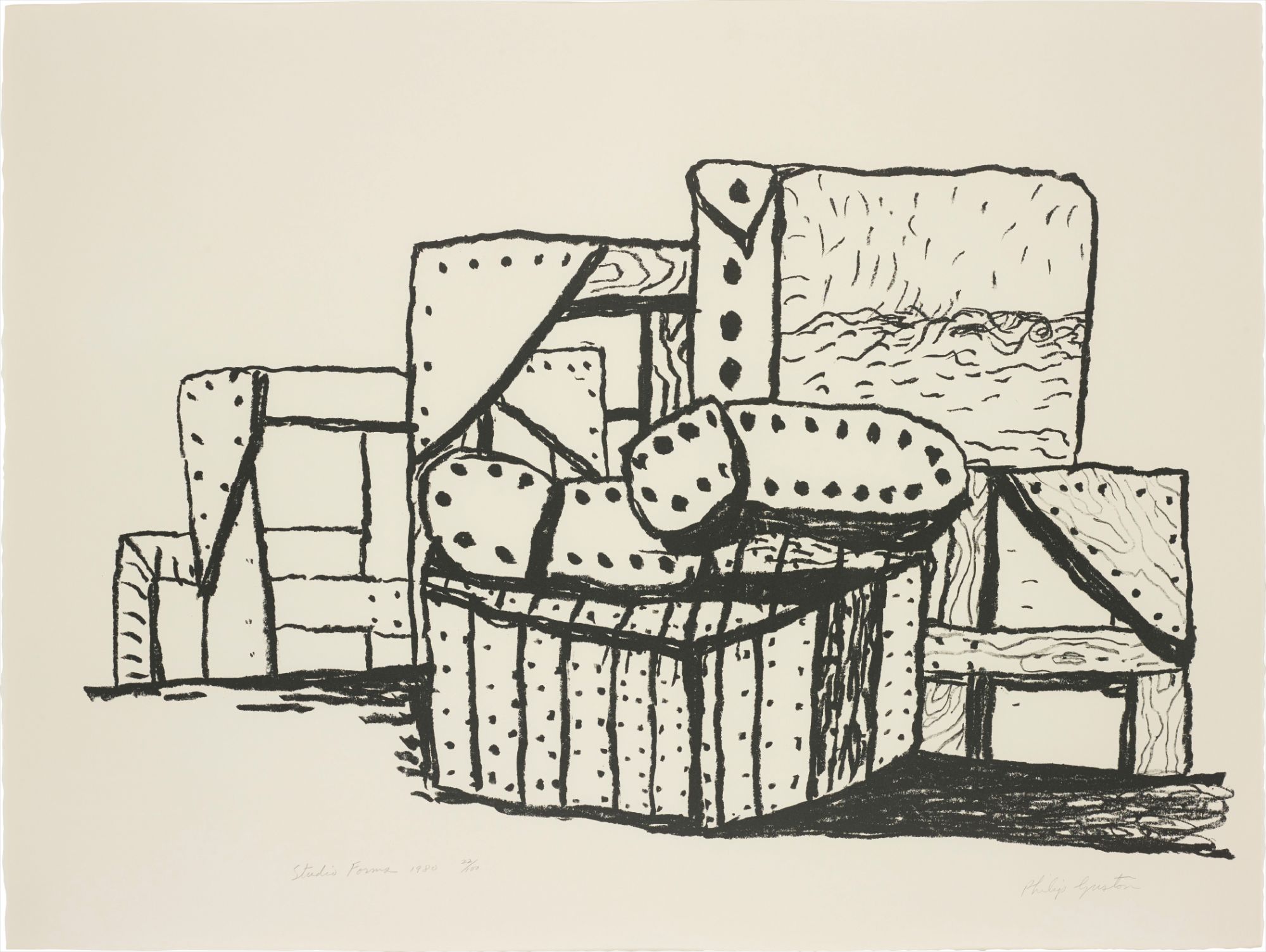 Philip Guston — Studio Forms