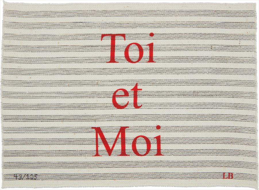 Louise Bourgeois — Toi et Moi