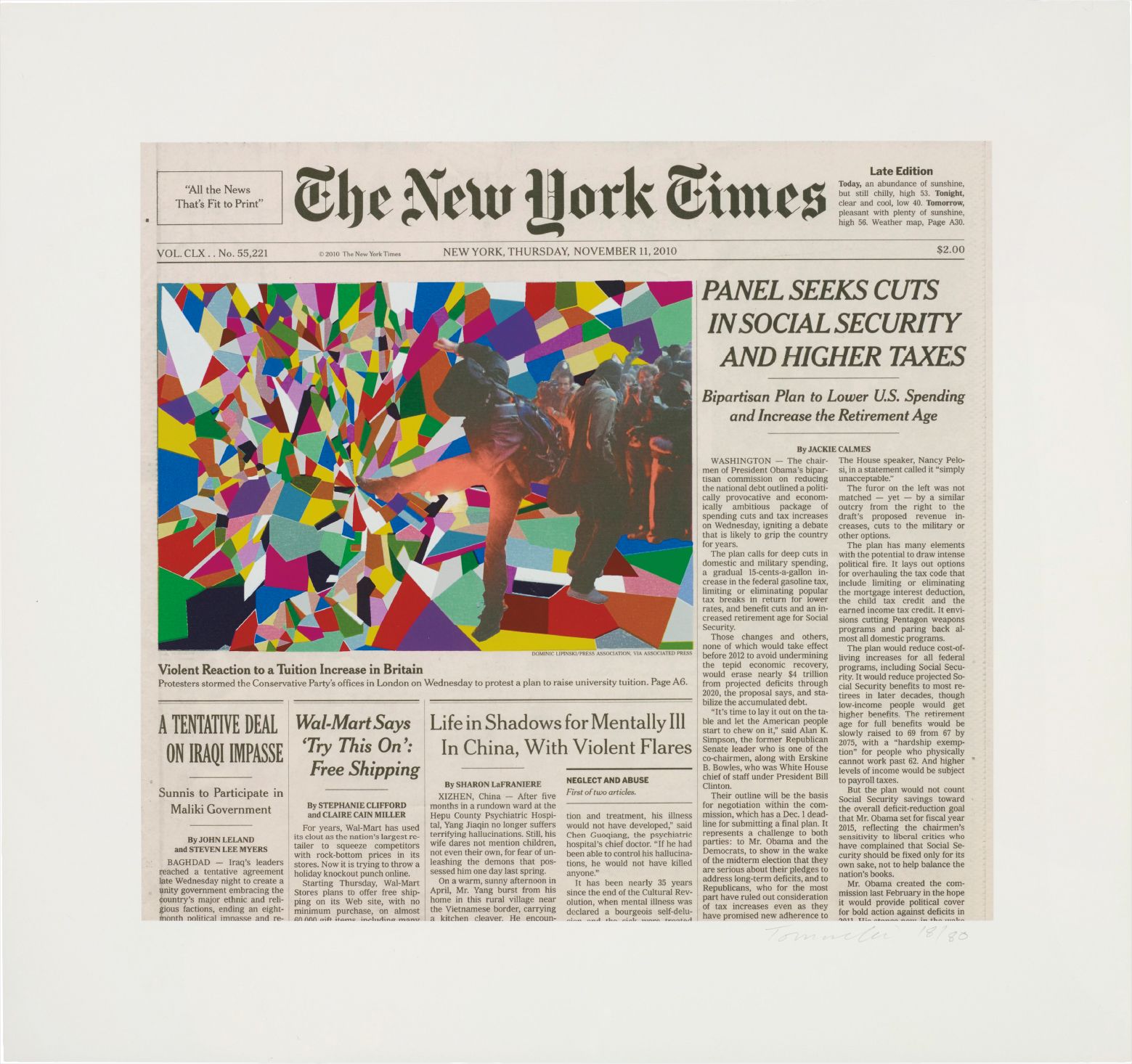 Fred Tomaselli — November 11, 2010