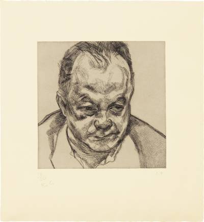 Head of Bruce Bernard