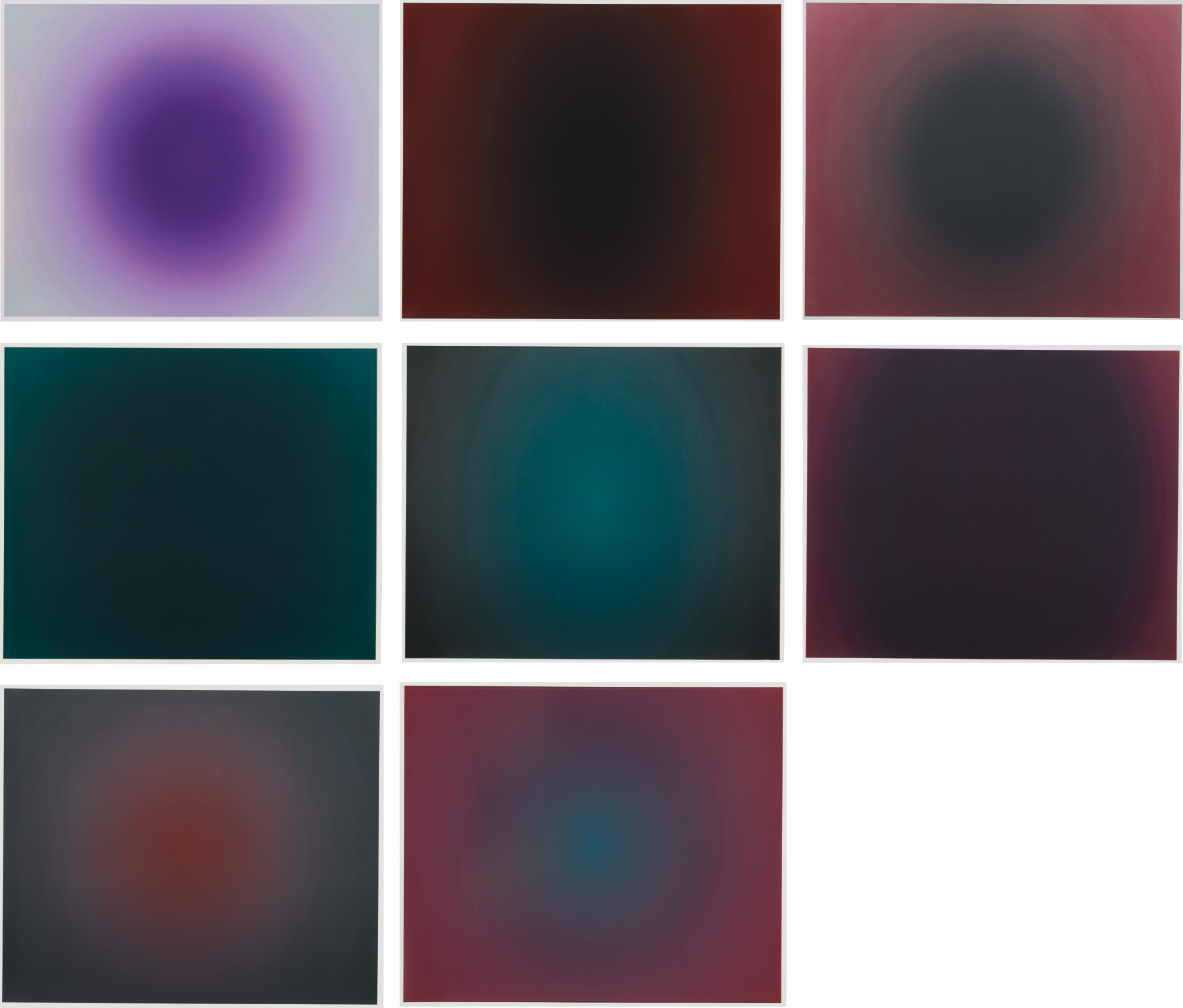 Wounds and Absent Objects: eight prints