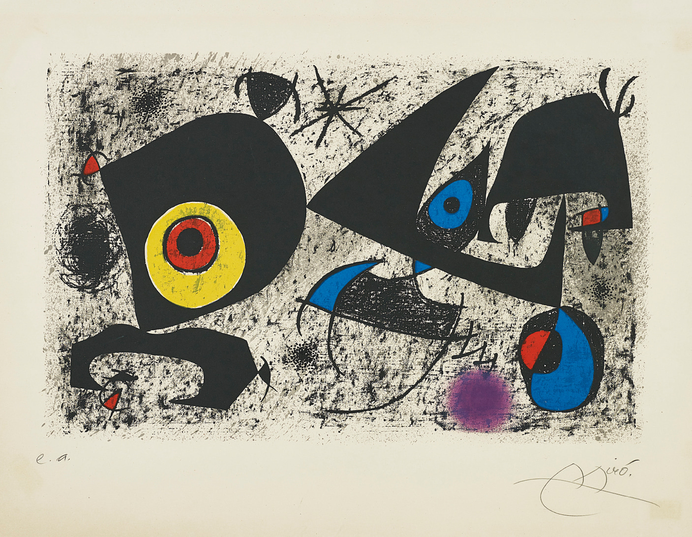 Joan Miró — Hommage à Miró