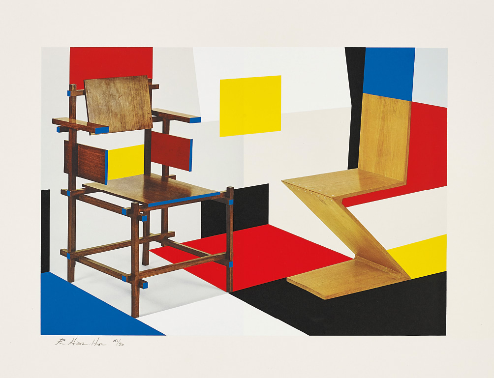 Richard Hamilton — Putting on de Stijl