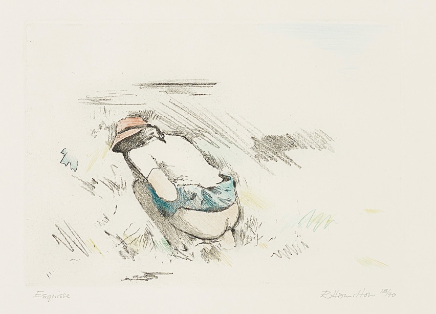 Richard Hamilton — Esquisse (Sketch)