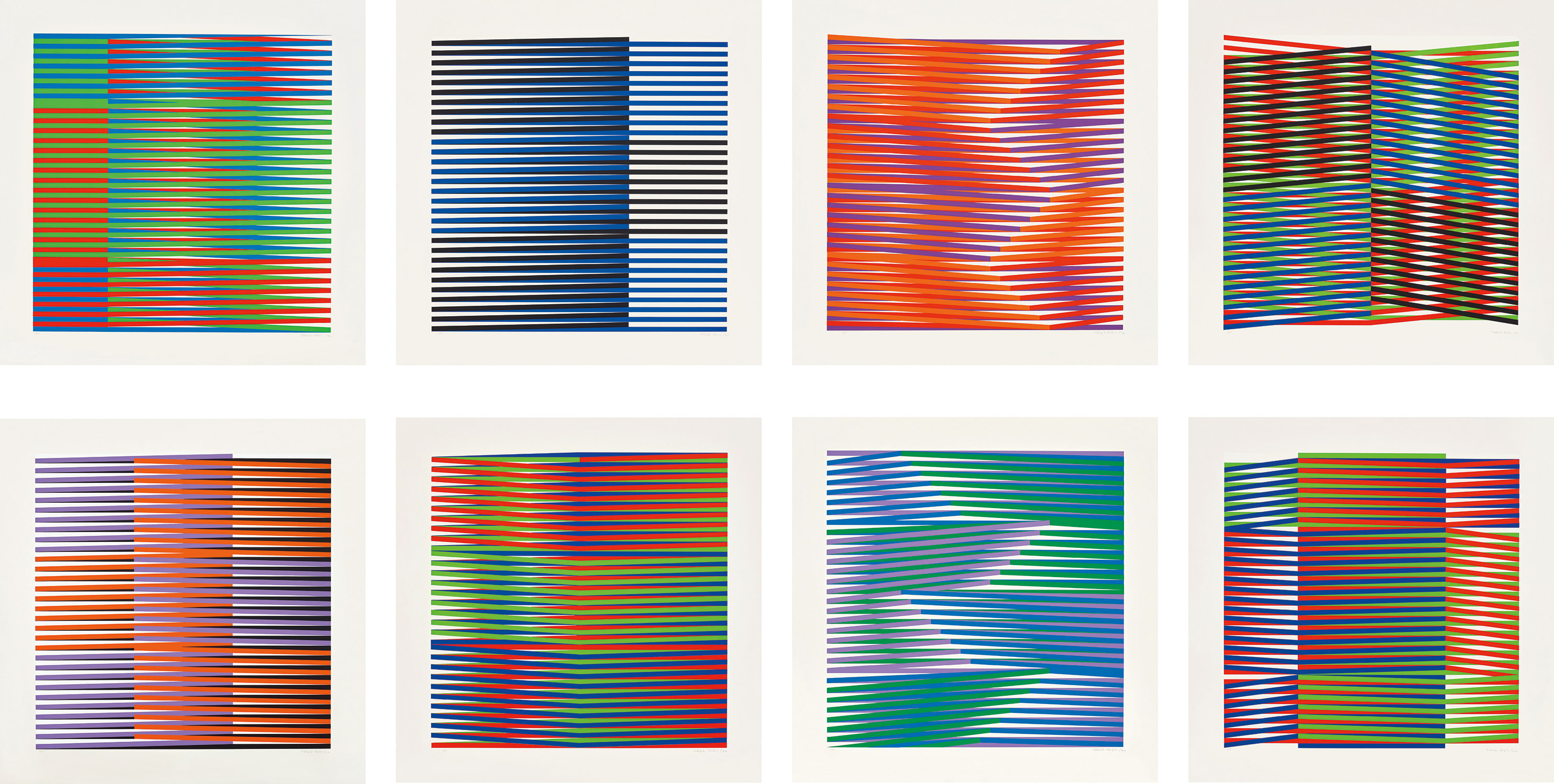 Carlos Cruz-Diez — Couleur Additive (Colour Addition)