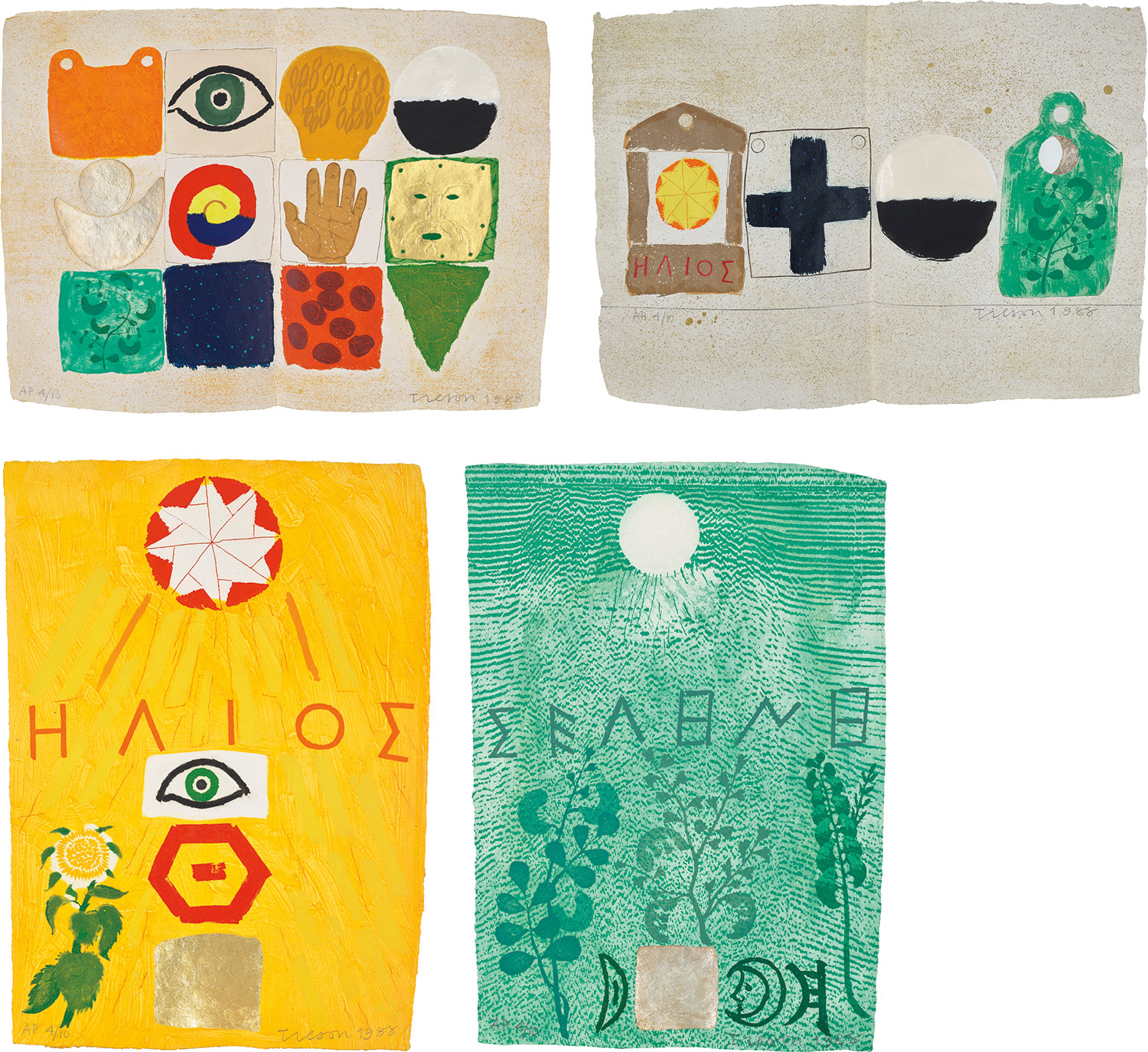 Joe Tilson — Signatures