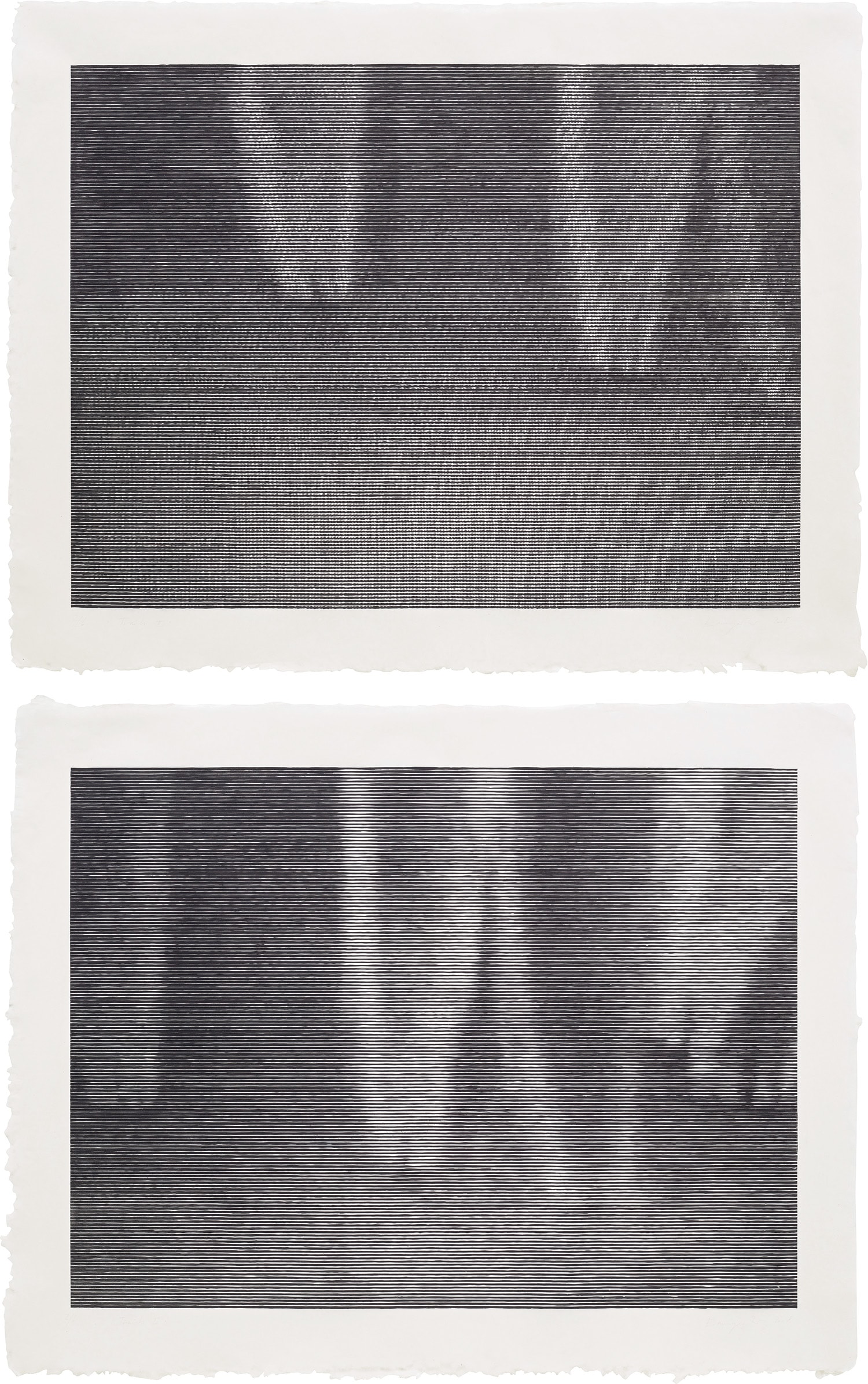 Christiane Baumgartner — Trails I; and Trails II