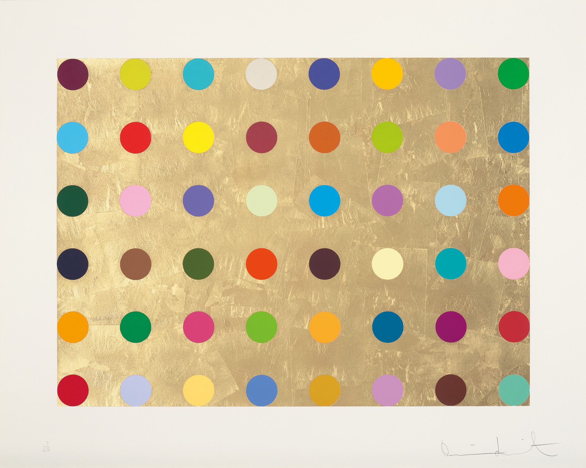 Damien Hirst — Gold Thioglucose