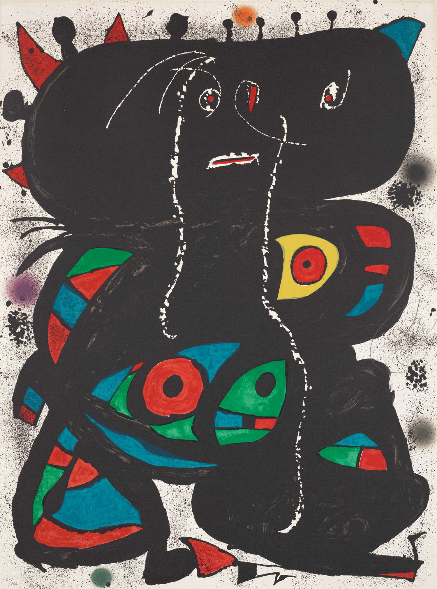 Joan Miró — Hommage aux Prix Nobel (Tribute to the Nobel Prizes)