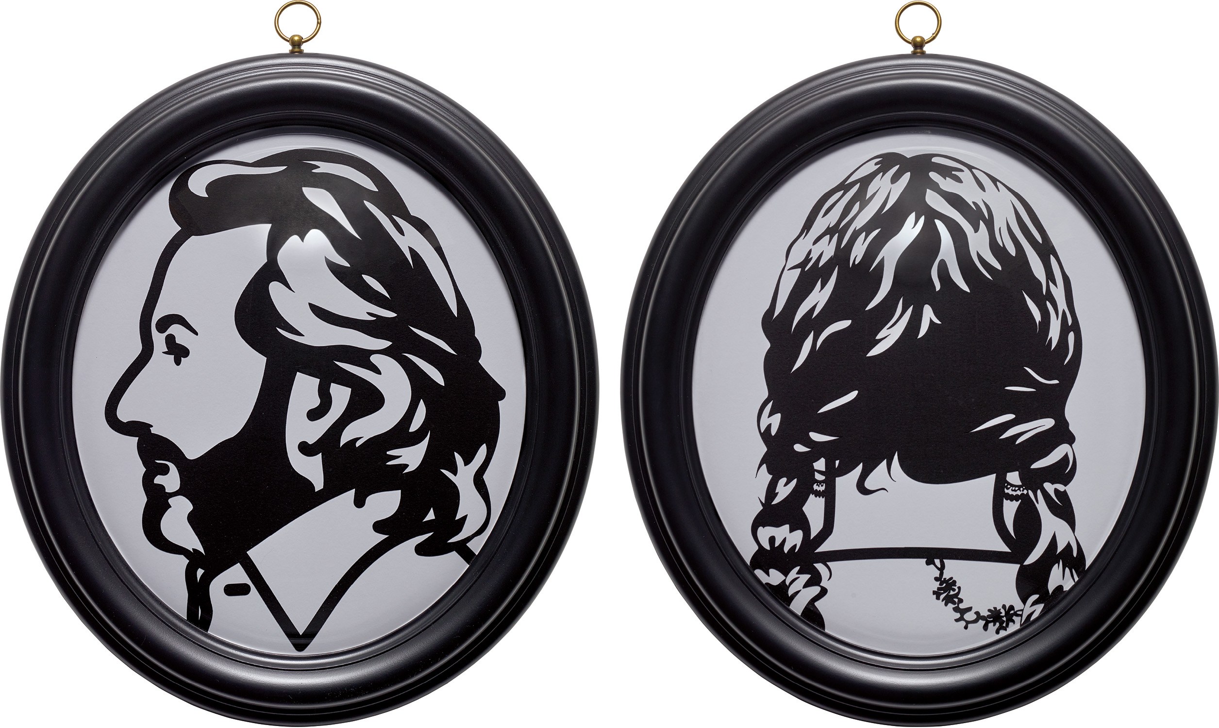 Julian Opie — Luc and Ludivine Get Married (14)