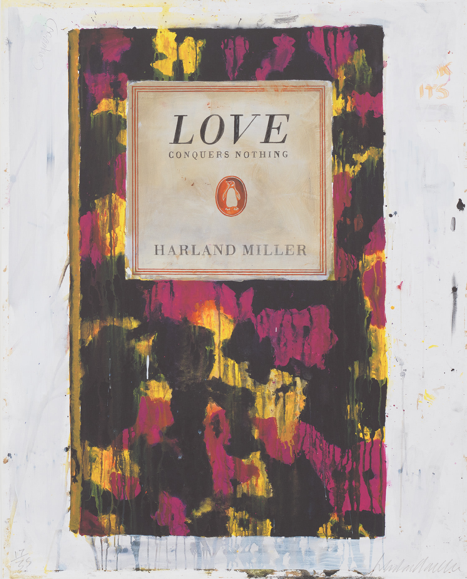 Harland Miller — Love Conquers Nothing