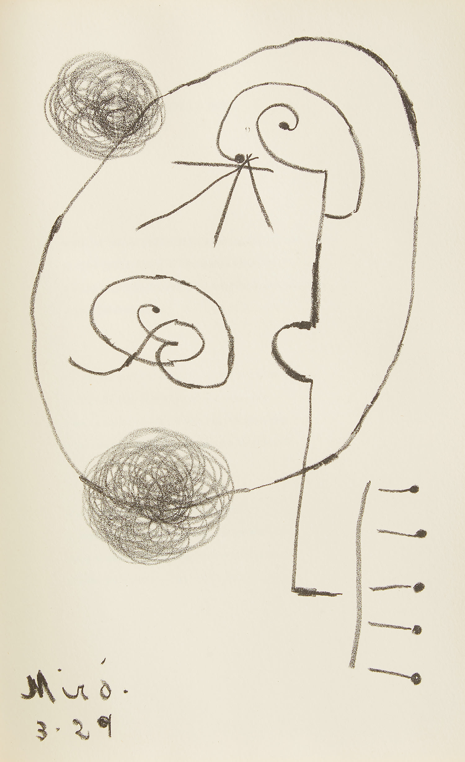 Joan Miró — L'Arbre des voyageurs (The Travelers' Tree) (C. 1)