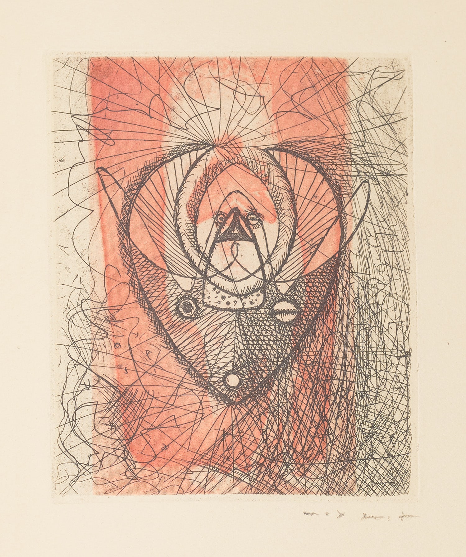 Max Ernst — La Brebis galante, Les Éditions Premières (The Galant Sheep, The First Edition) (S. & L. 28)