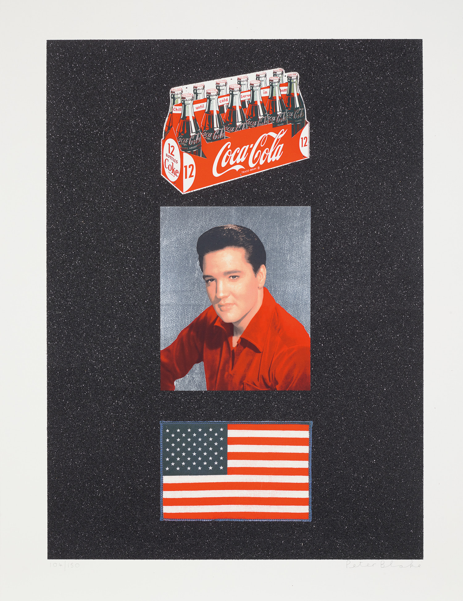 Peter Blake — American Trilogy: two works