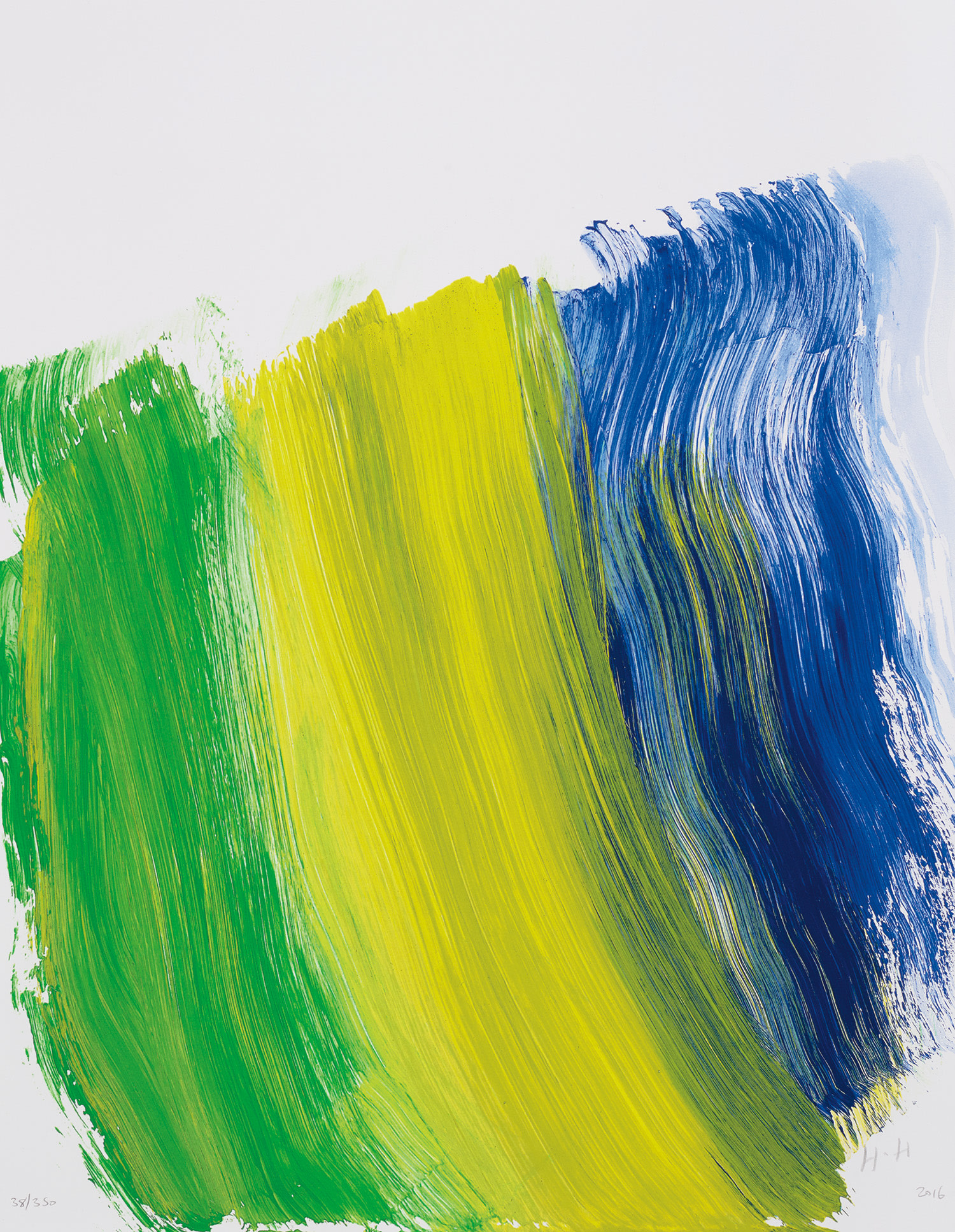 Howard Hodgkin — The Road to Rio, from Official Limited Edition Prints for Team GB at the Rio 2016 Olympic Games