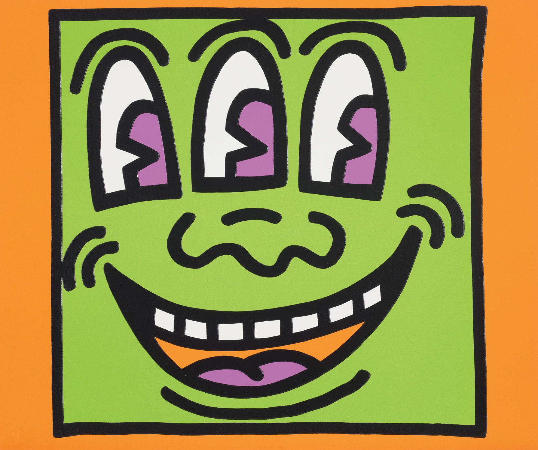 Keith Haring — Icons: one plate (L. 170-171)