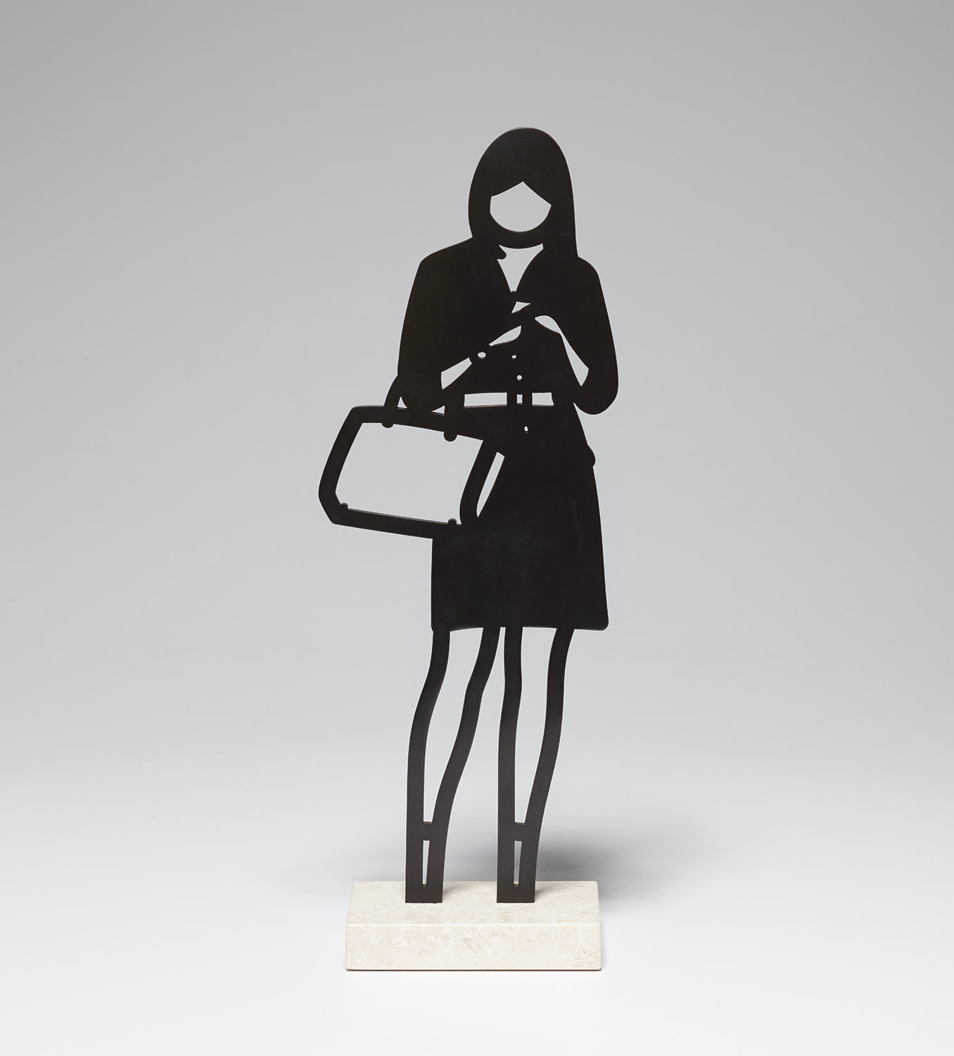 Julian Opie — Handbag, from Melbourne Statuettes