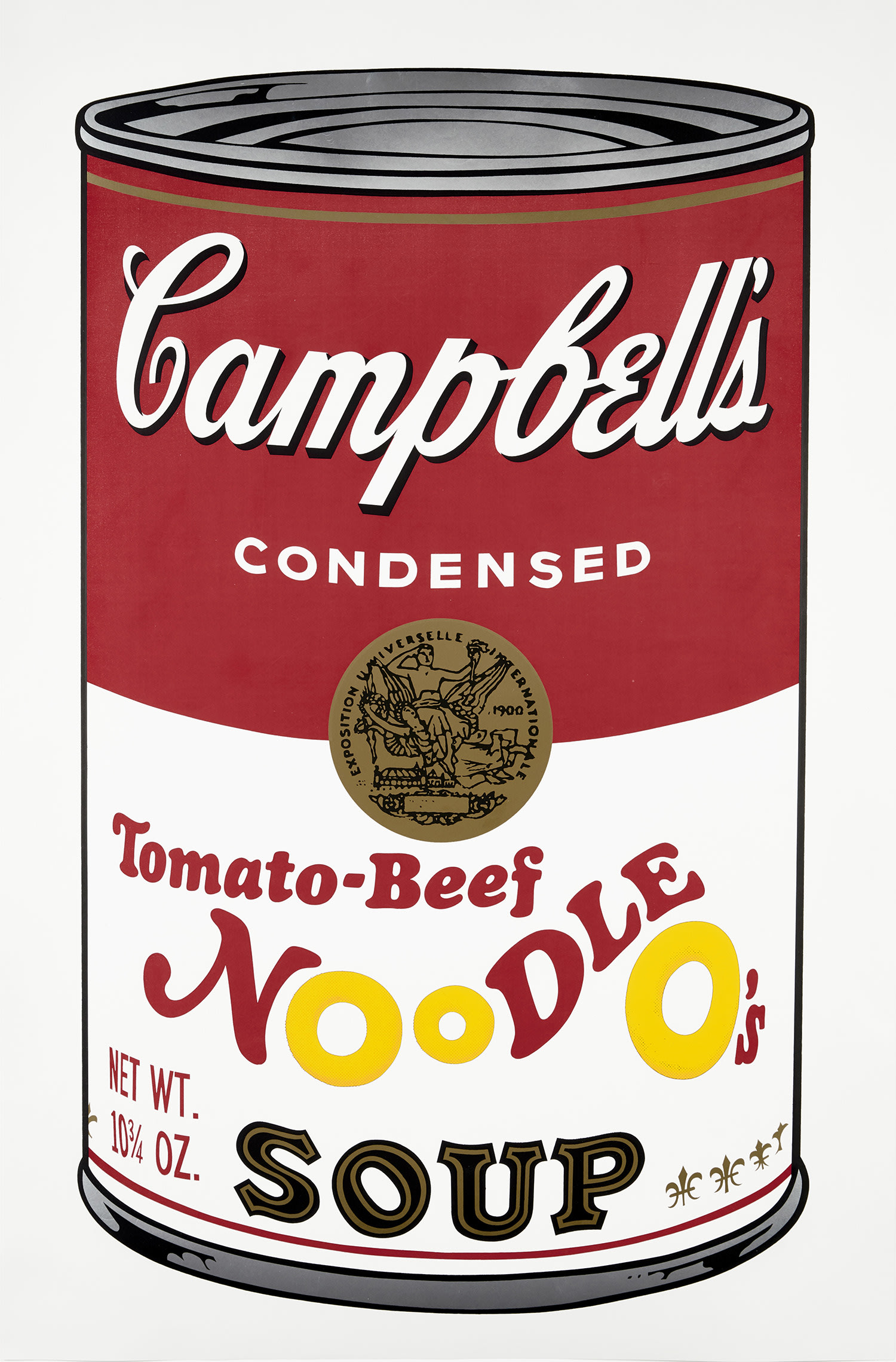 Andy Warhol — Tomato-Beef Noodle O's, from Campbell's Soup II (F. & S. 61)