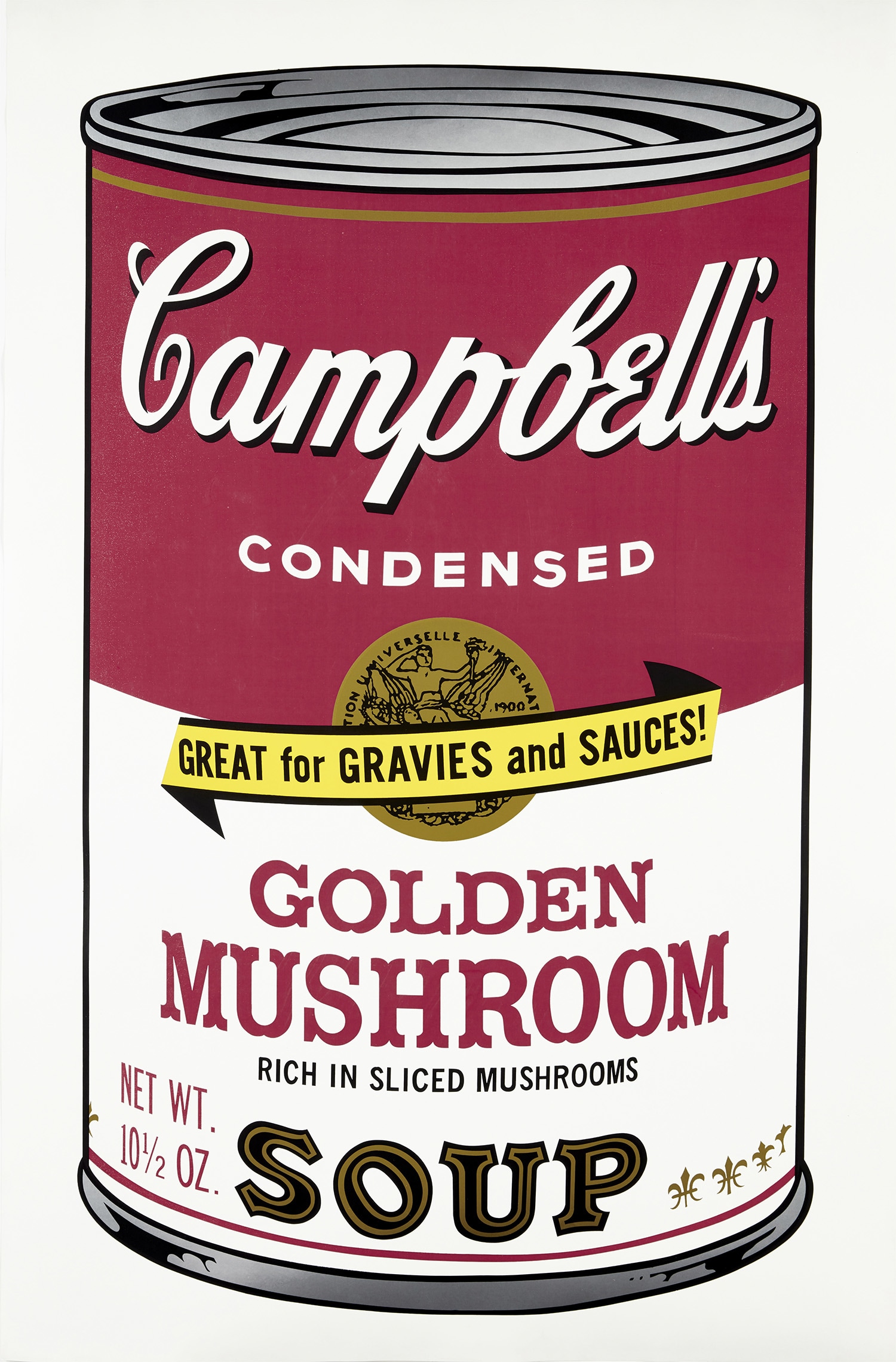 Andy Warhol — Golden Mushroom, from Campbell's Soup II (F. & S. 62)