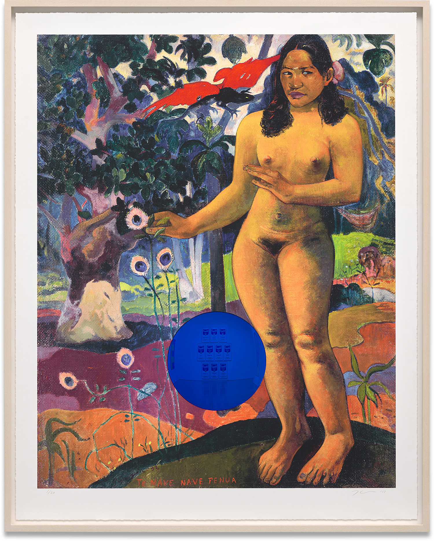 Jeff Koons — Gazing Ball (Gauguin Delightful Land)