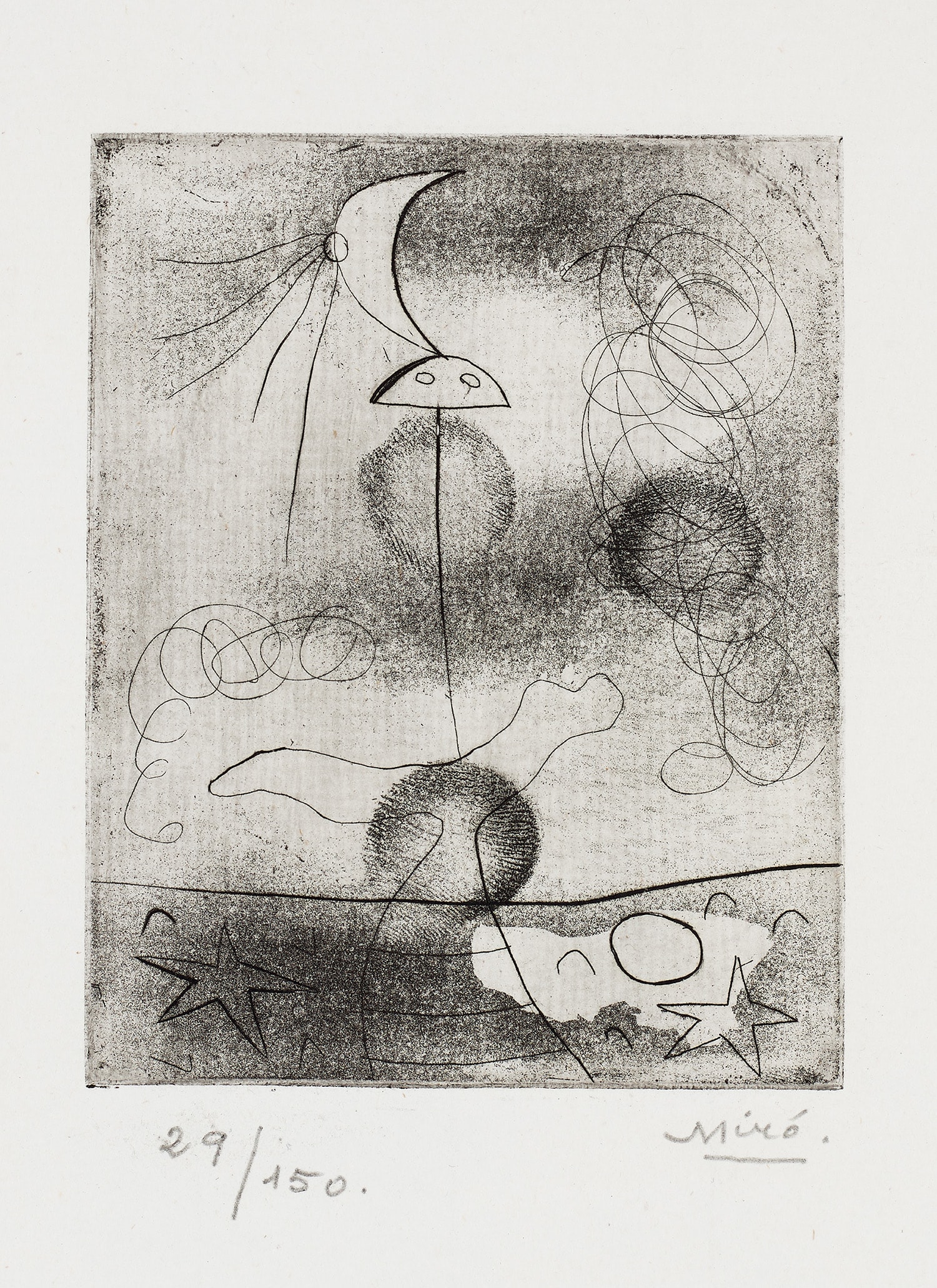 Joan Miró — Solidarité (Solidarity) (D. 42)