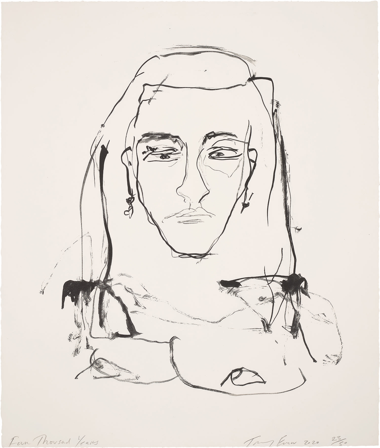 Tracey Emin — Four Thousand Years, from These Feelings Were True