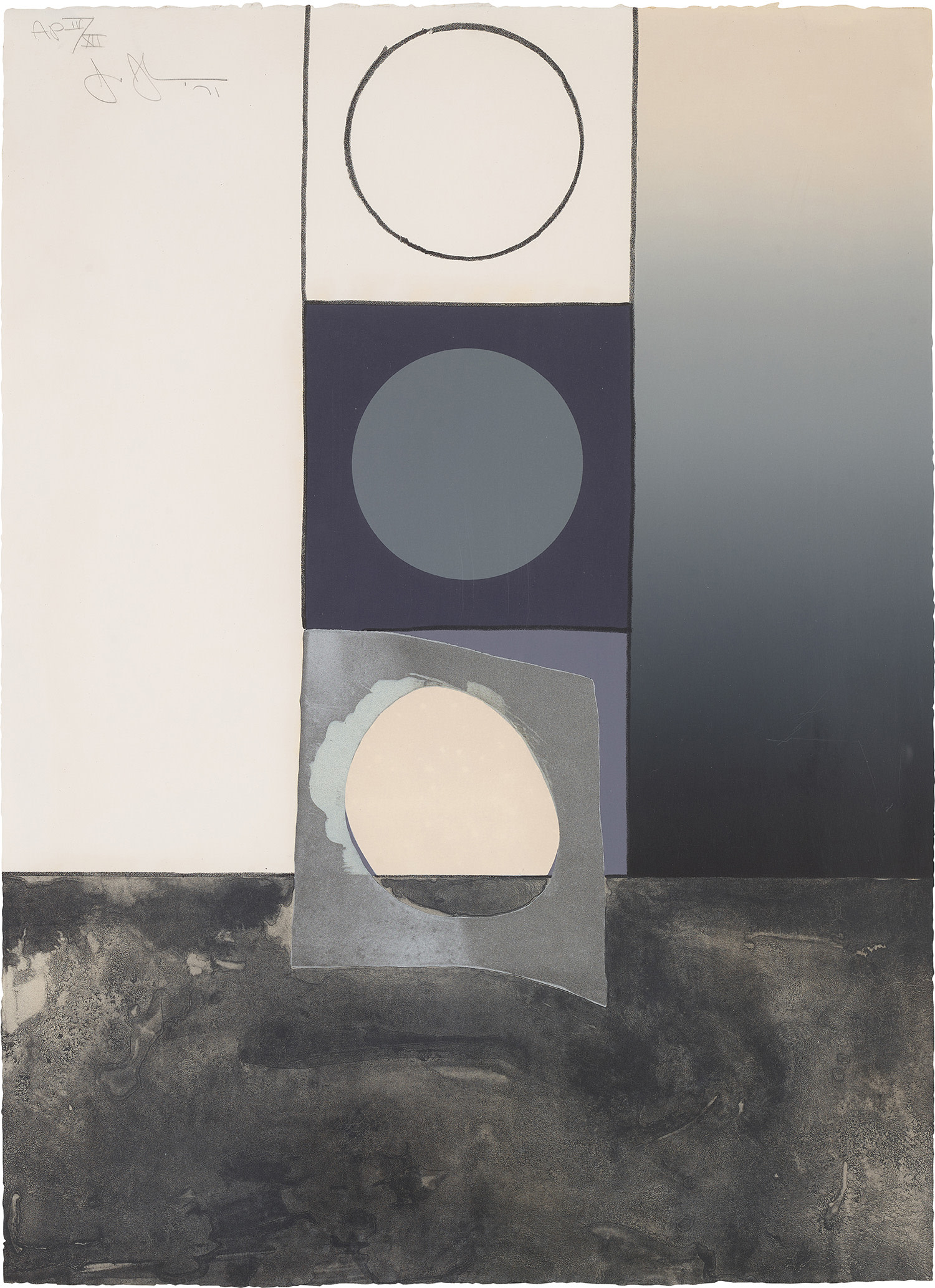 Bent Stencil, from Fragment - According to What Series (Gemini G.E.L. 289, U.L.A.E. 95)