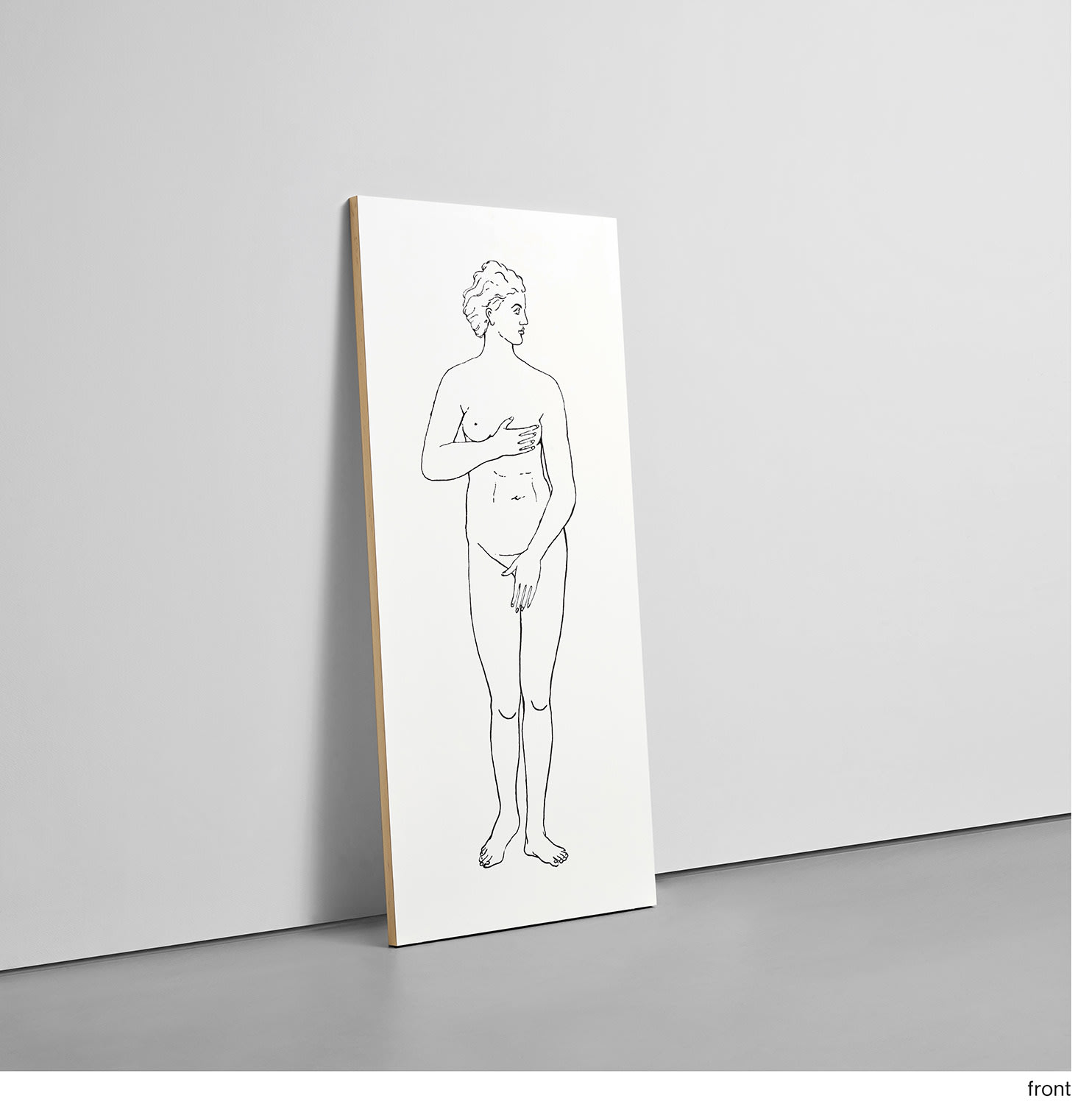 Lexikonzeichnung (2. Serie: Mensch) [Lexicon Drawing (2nd Series: Human)], from Door Cycle