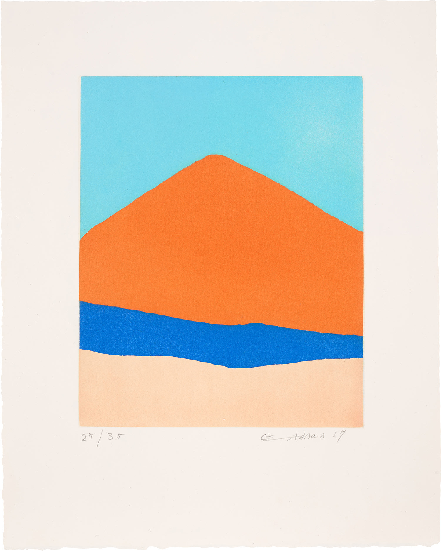 Etel Adnan — Guatemala
