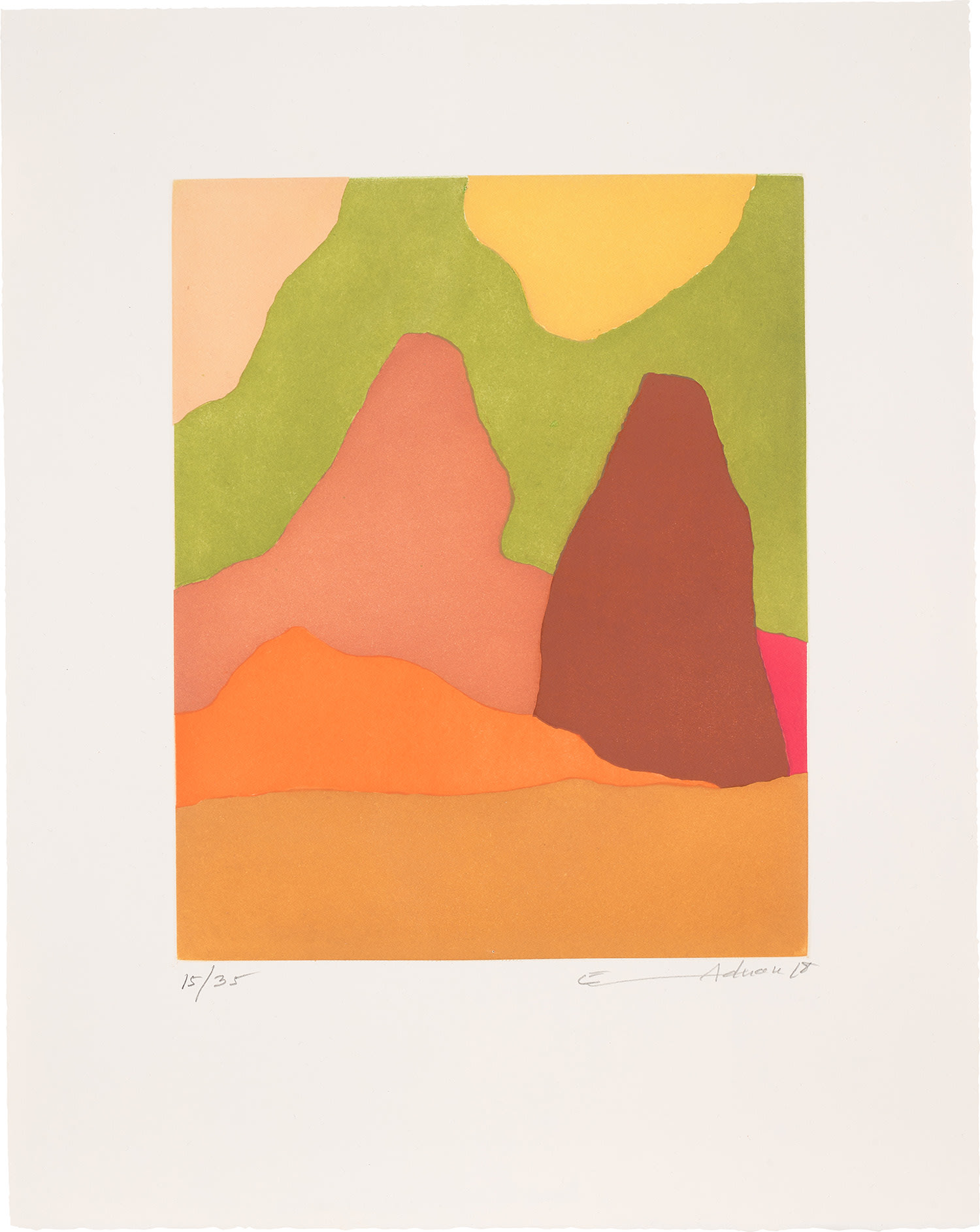 Etel Adnan — Dans le mystère de la nature (In The Mystery of Nature)