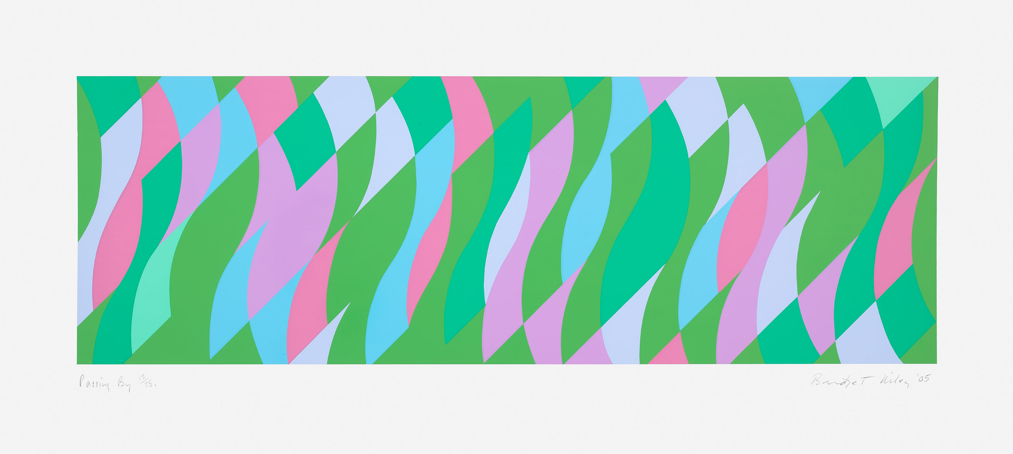 Bridget Riley — Passing By (S. 60)
