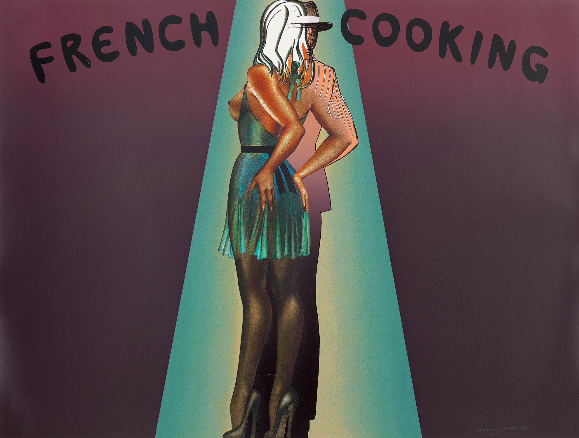 Allen Jones — French Cooking, from Hommage á Picasso (L. & L. 66)