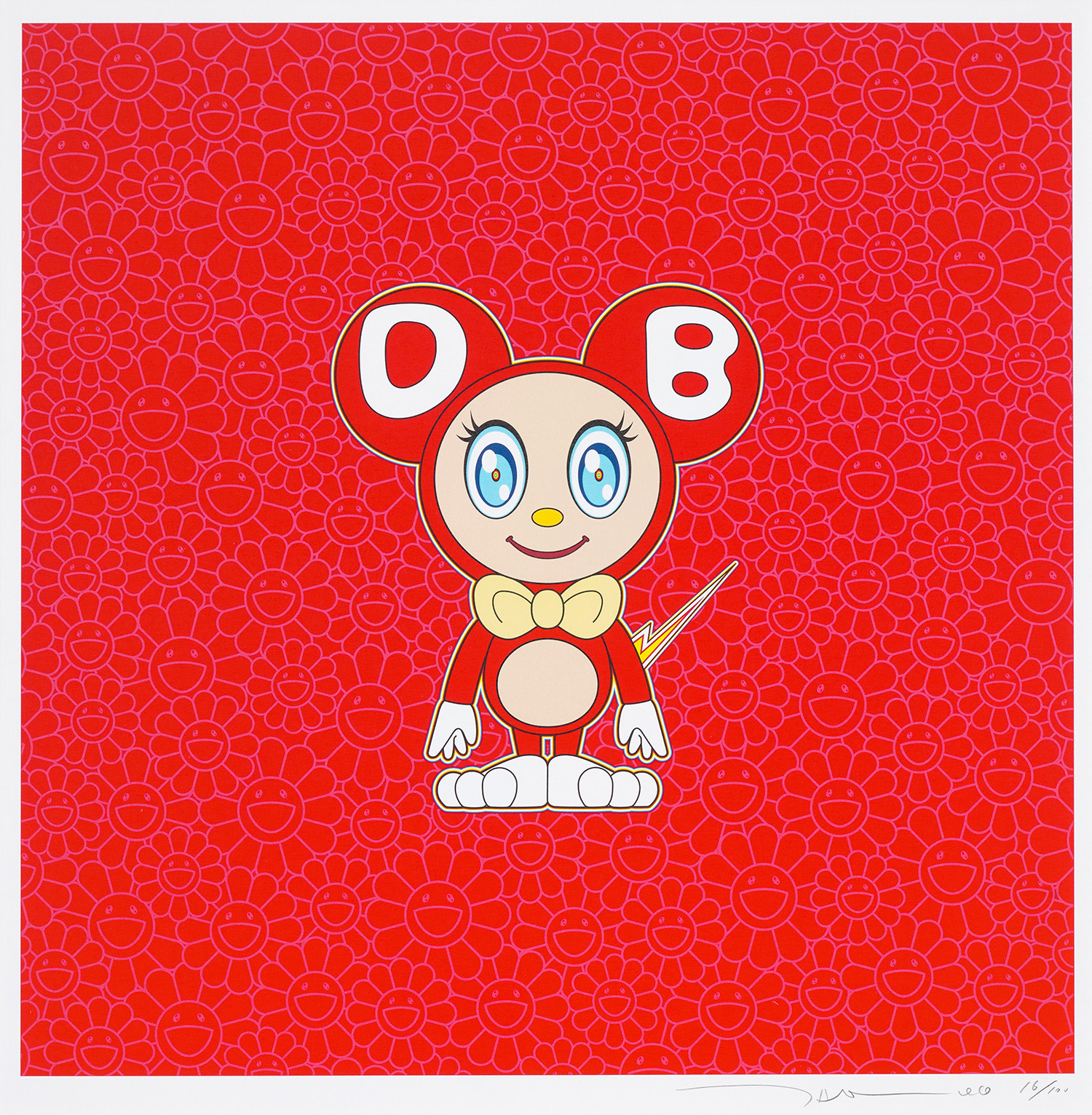 Takashi Murakami — DOB Carmellia Red