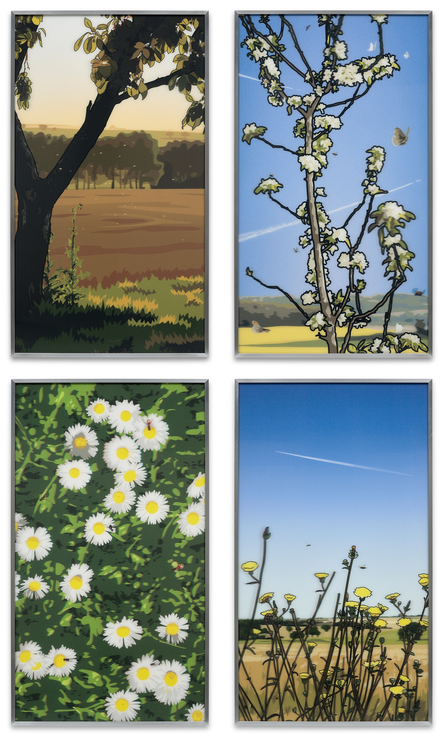 Julian Opie — French Landscapes (C. 254-257)