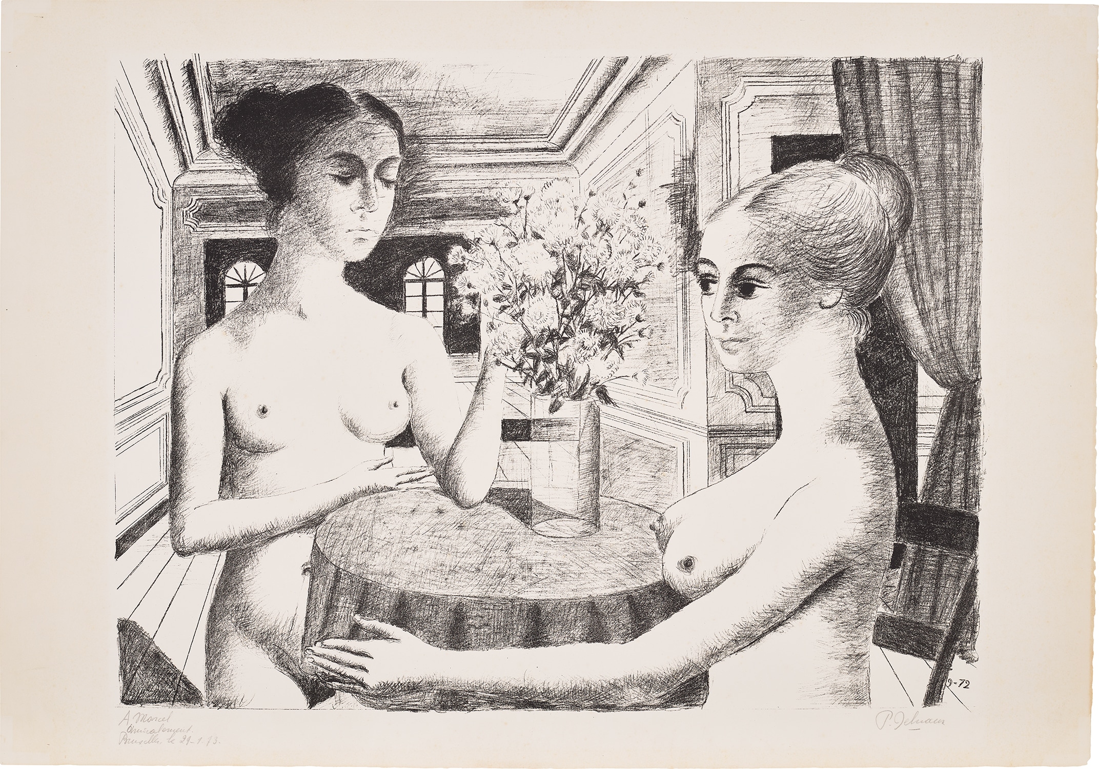 Paul Delvaux — Silence (J. 63)